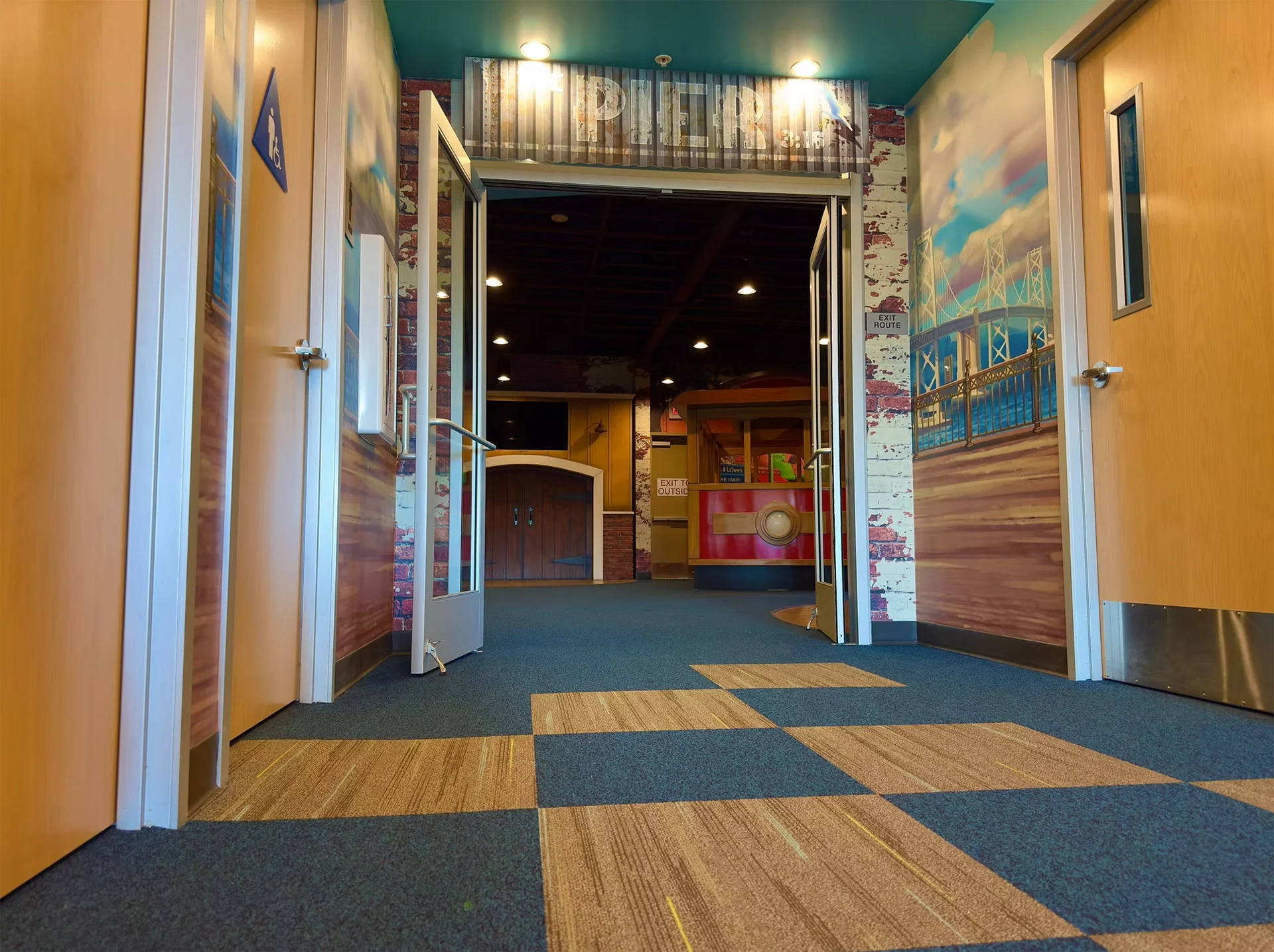 MOO Hallway church building church architect