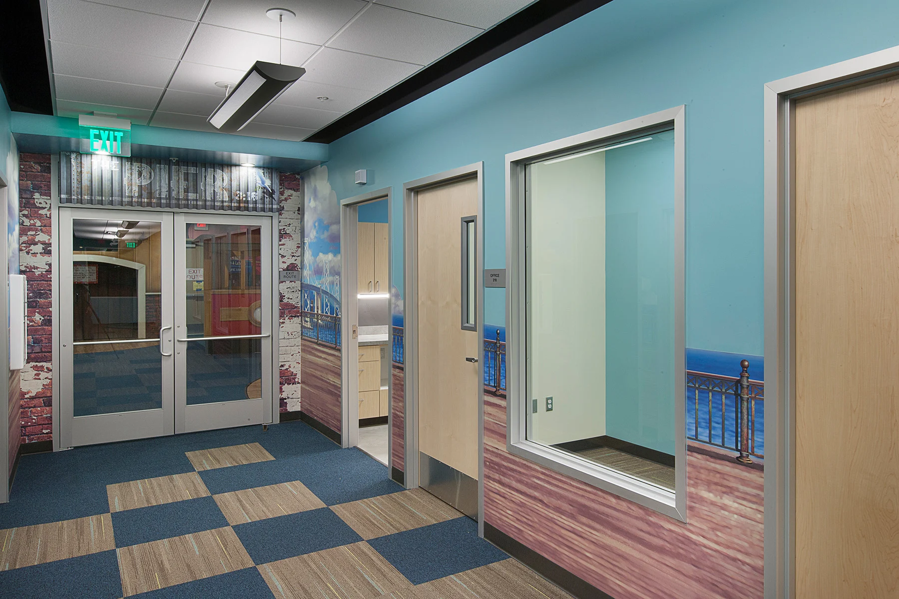 MOO Hallway church building church architect