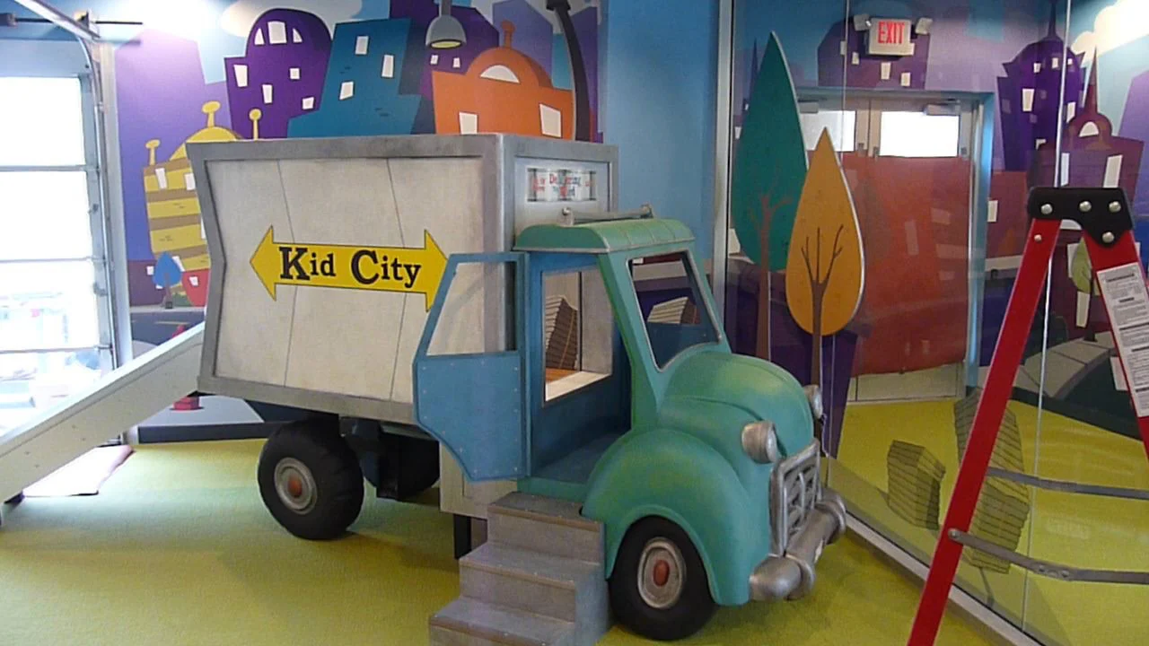 MOO - Kid City truck church building church architect