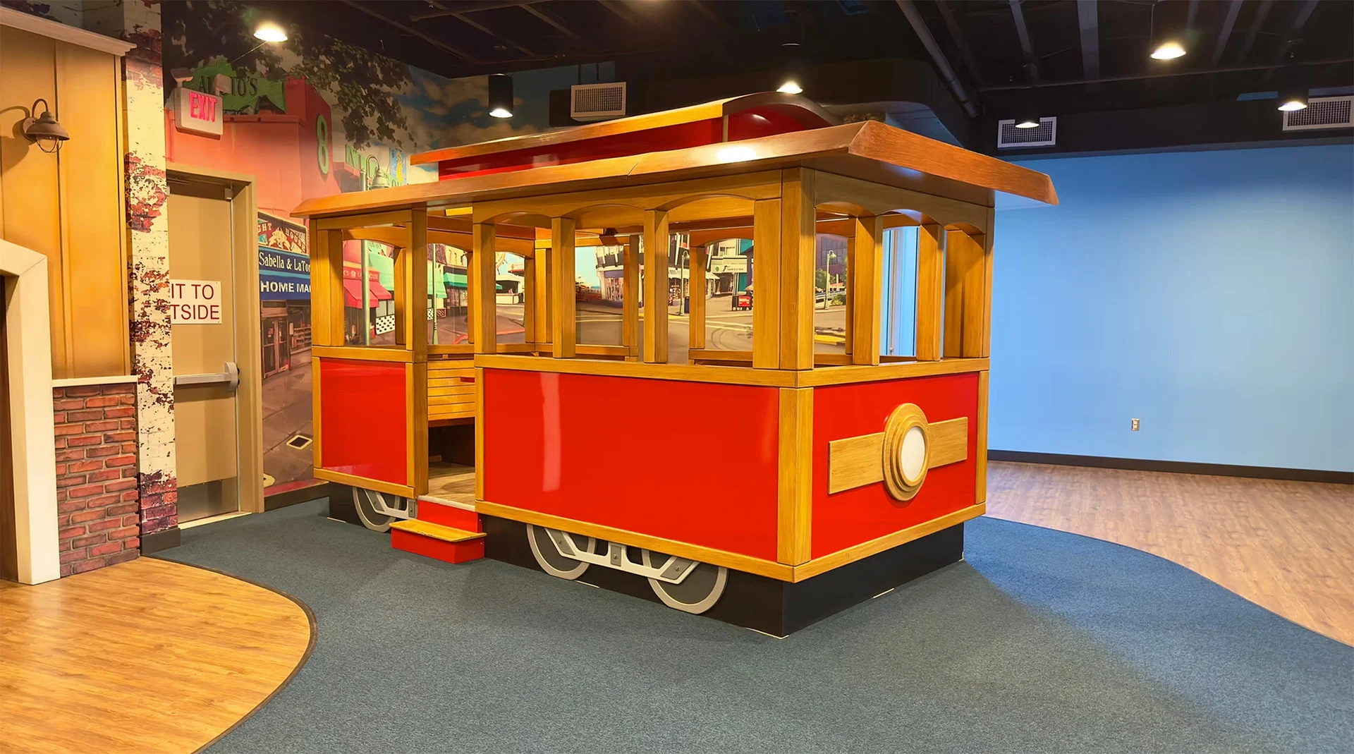 MOO Trolly Car church building church architect