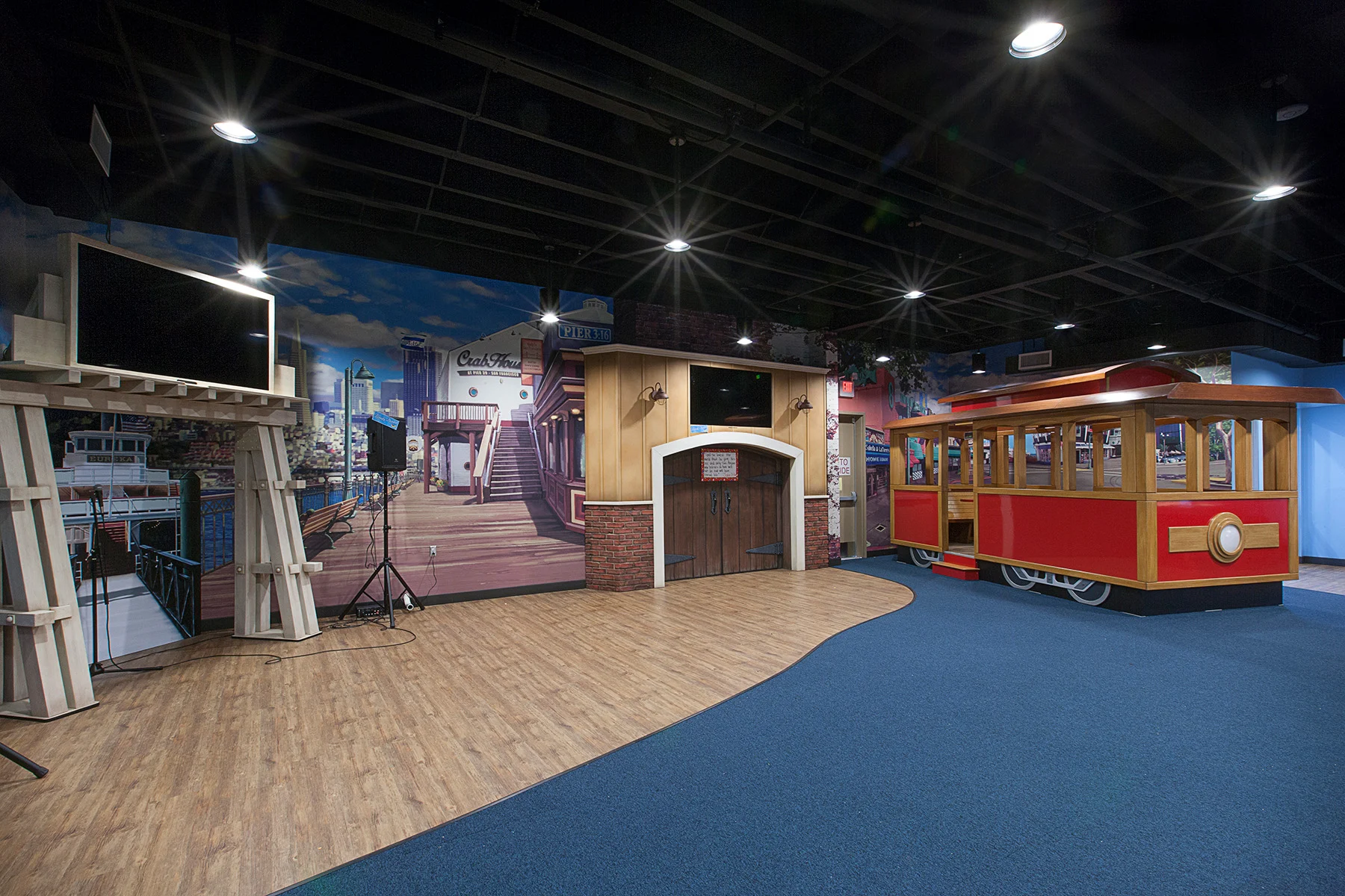 MOO Trolly Car church building church architect