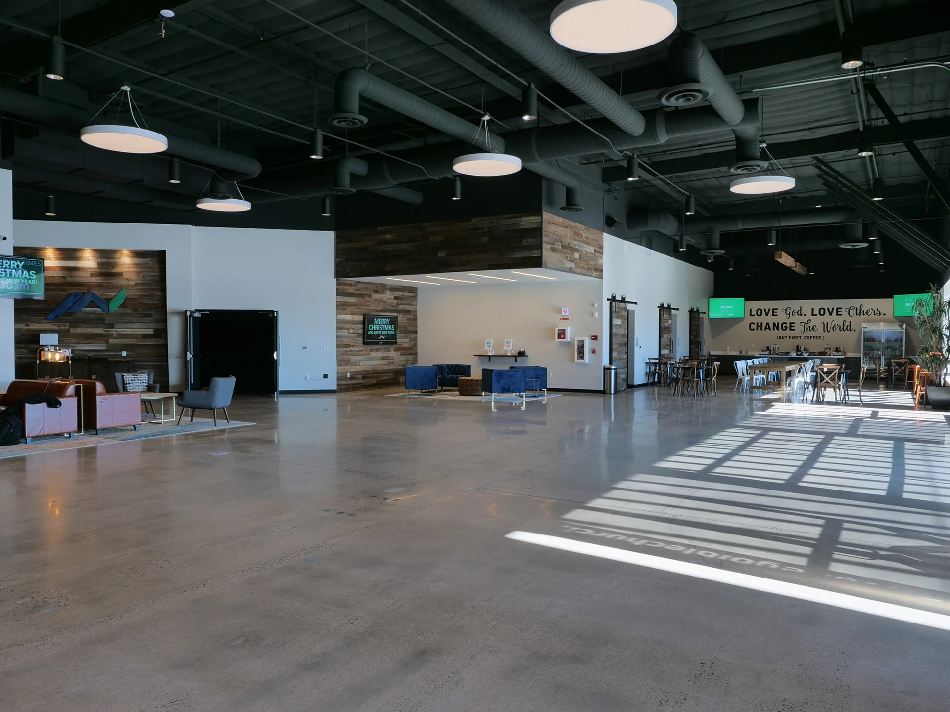 Moon Valley lobby church building church architect