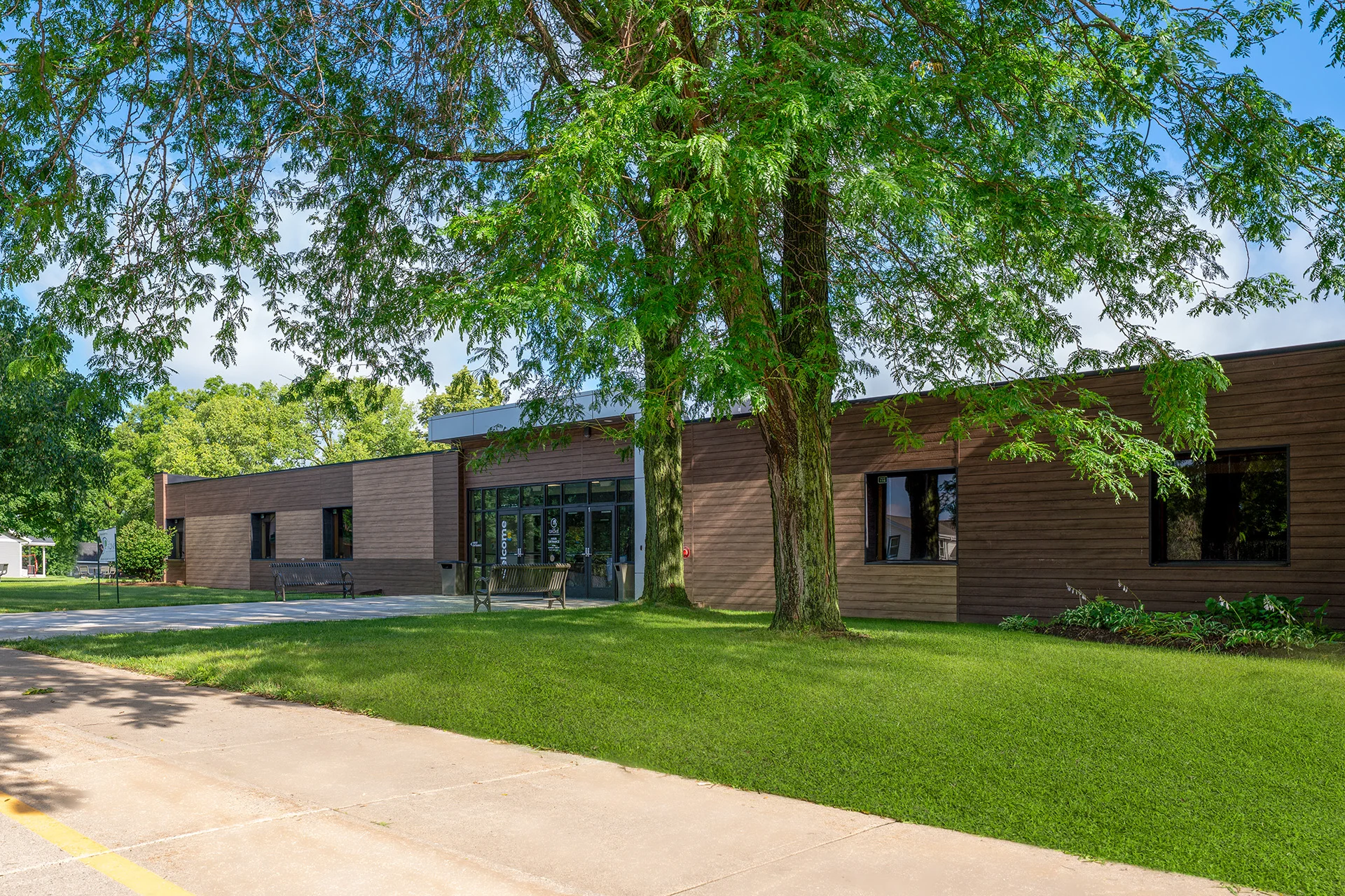 New Heights Church exterior church architect church building