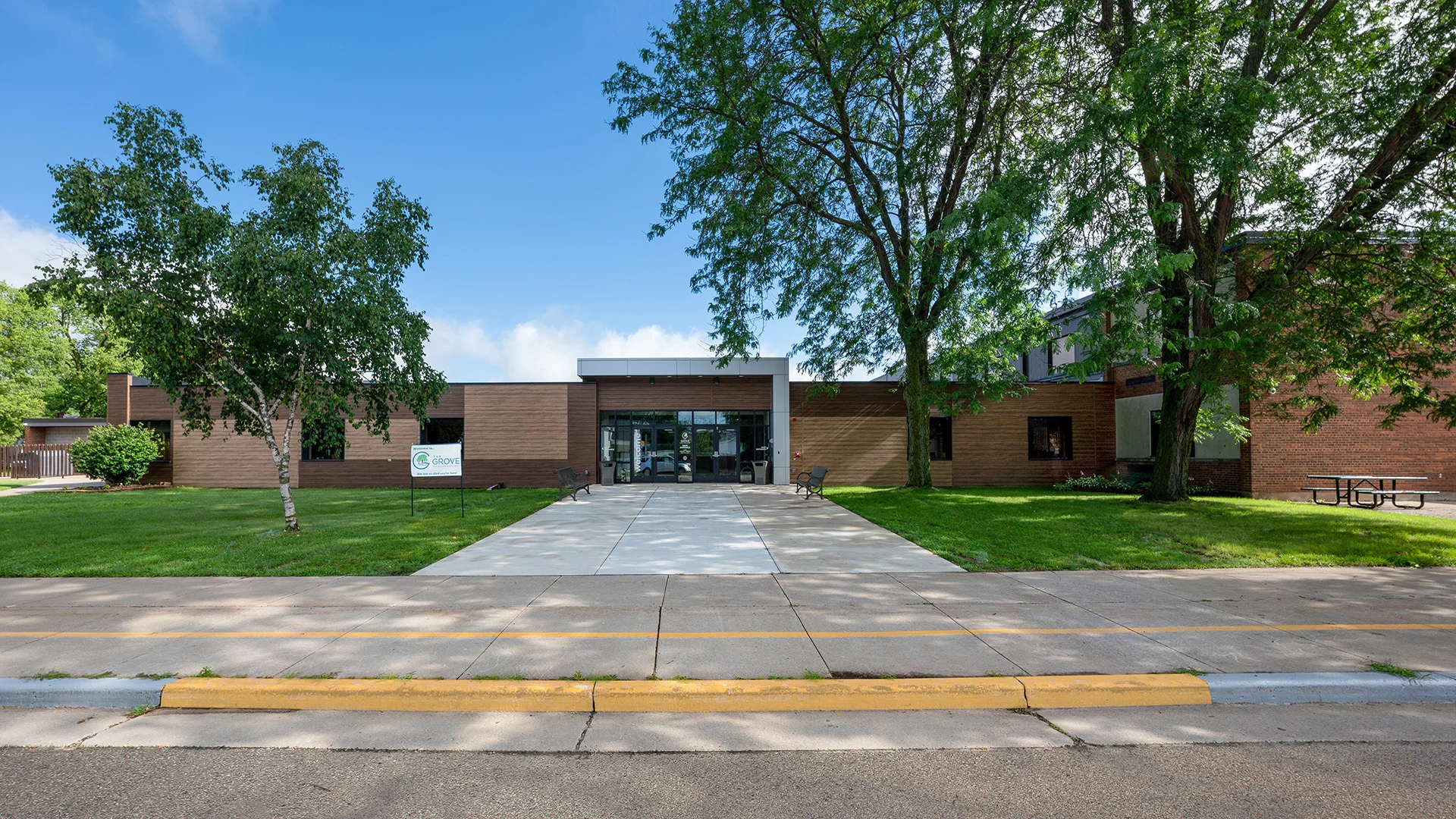 New Heights Church exterior front church building church architect