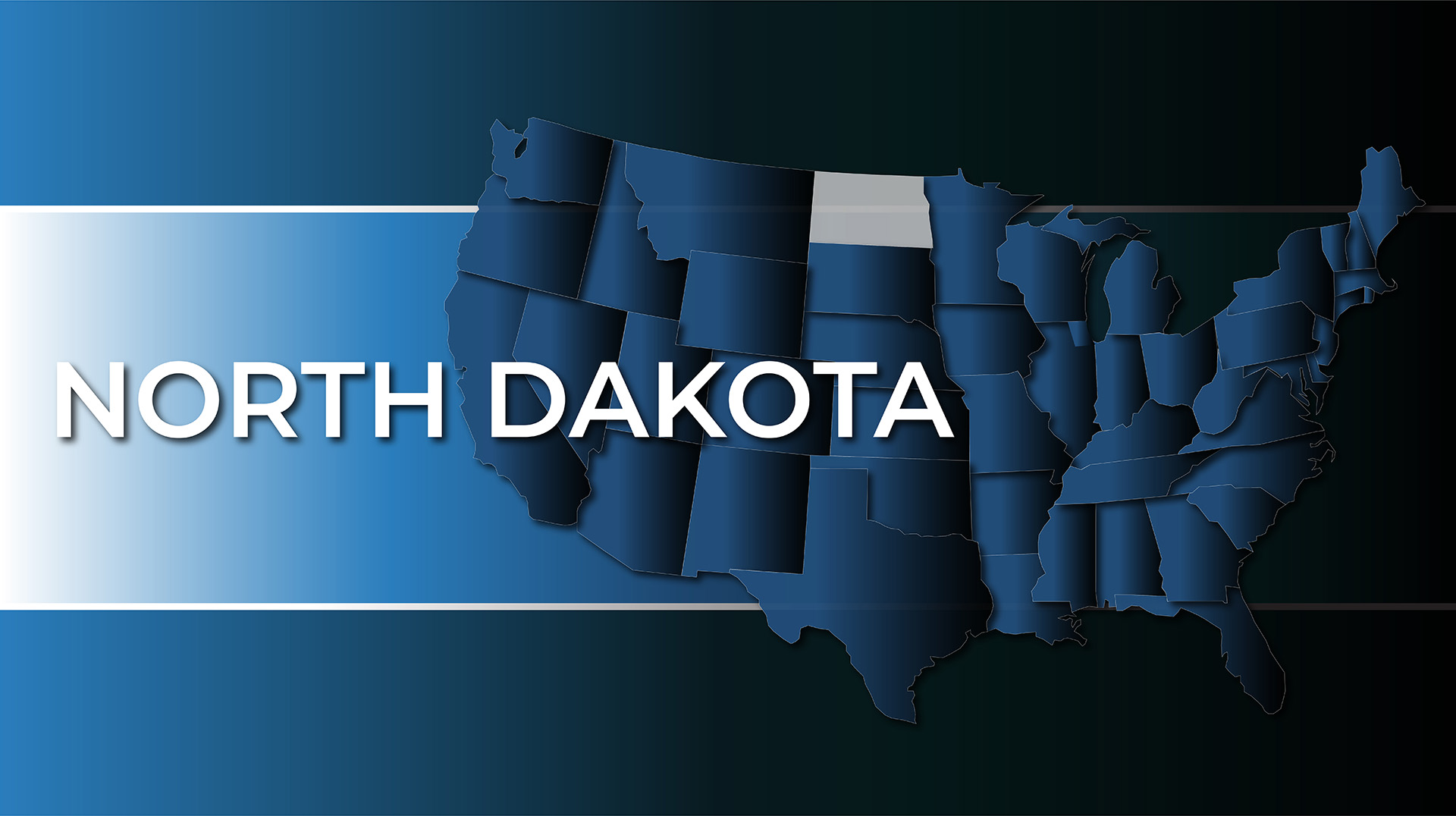 North Dakota map church builder