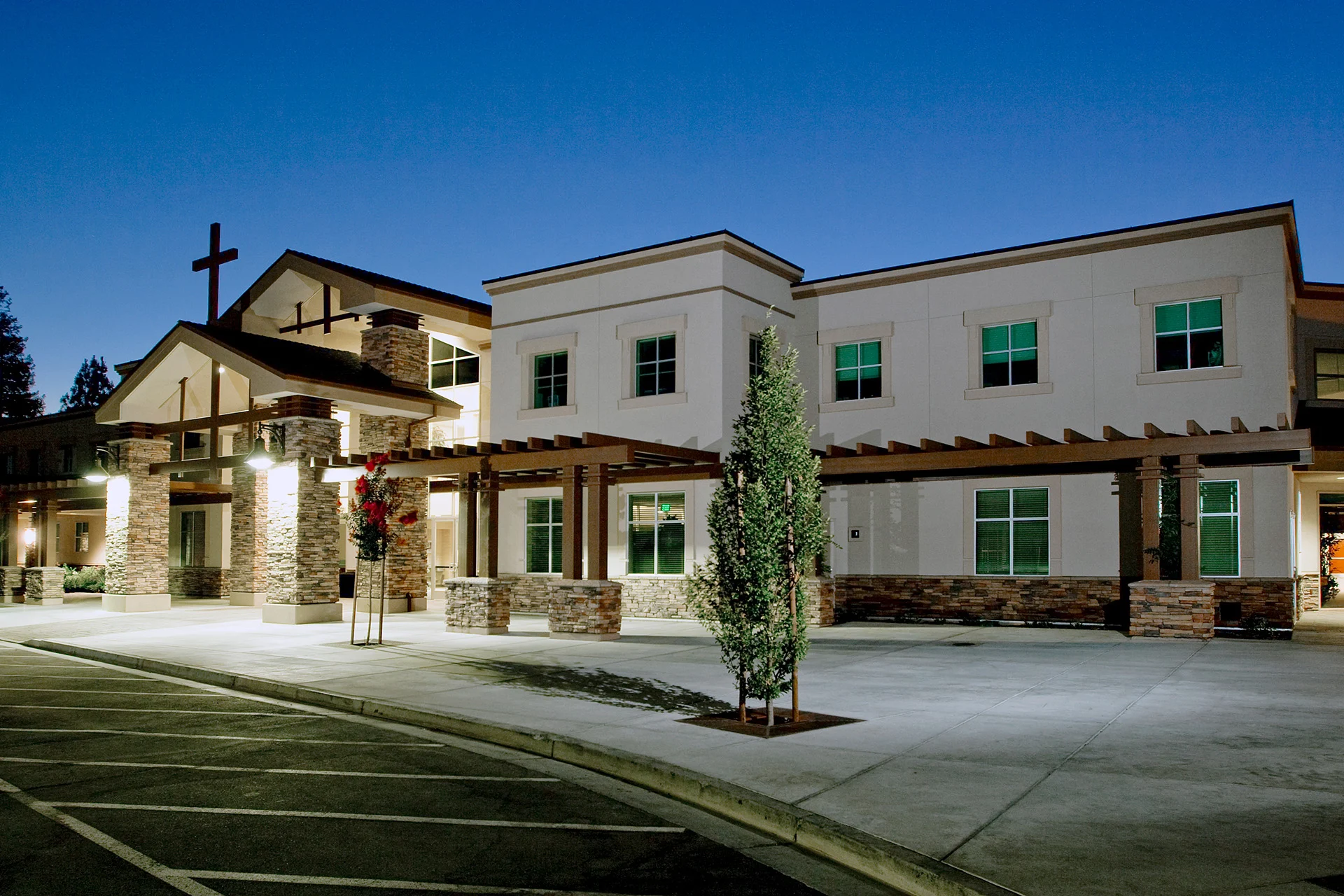 NorthCreek-Hilbers lobby church architect church building