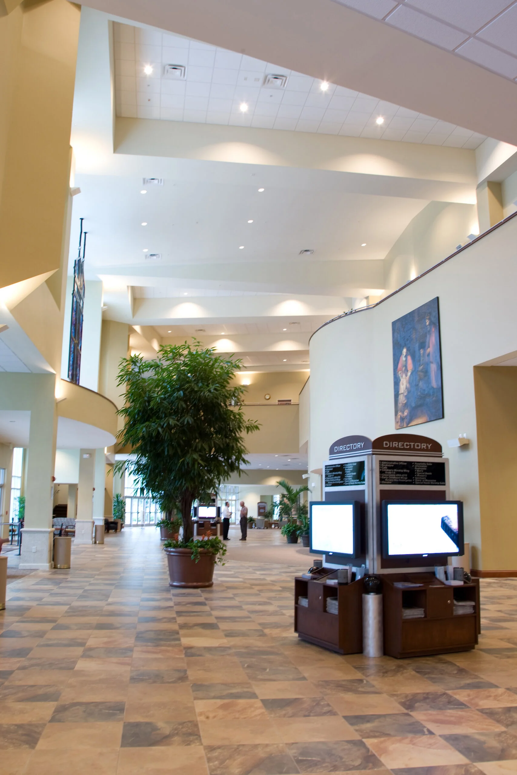 Northland Church lobby church building church architect