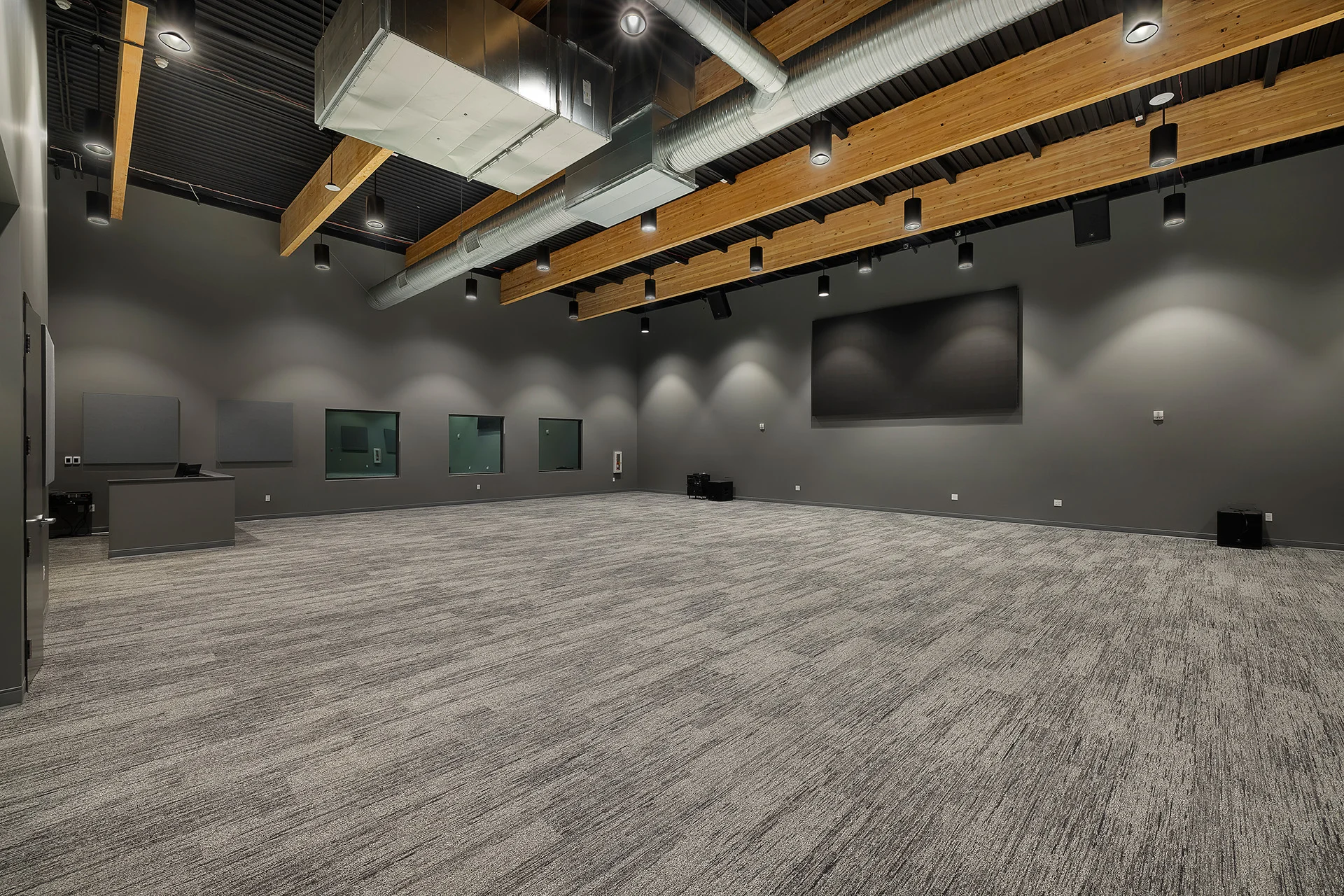 Ocean View Childrens School multi-purpose room church building church architect