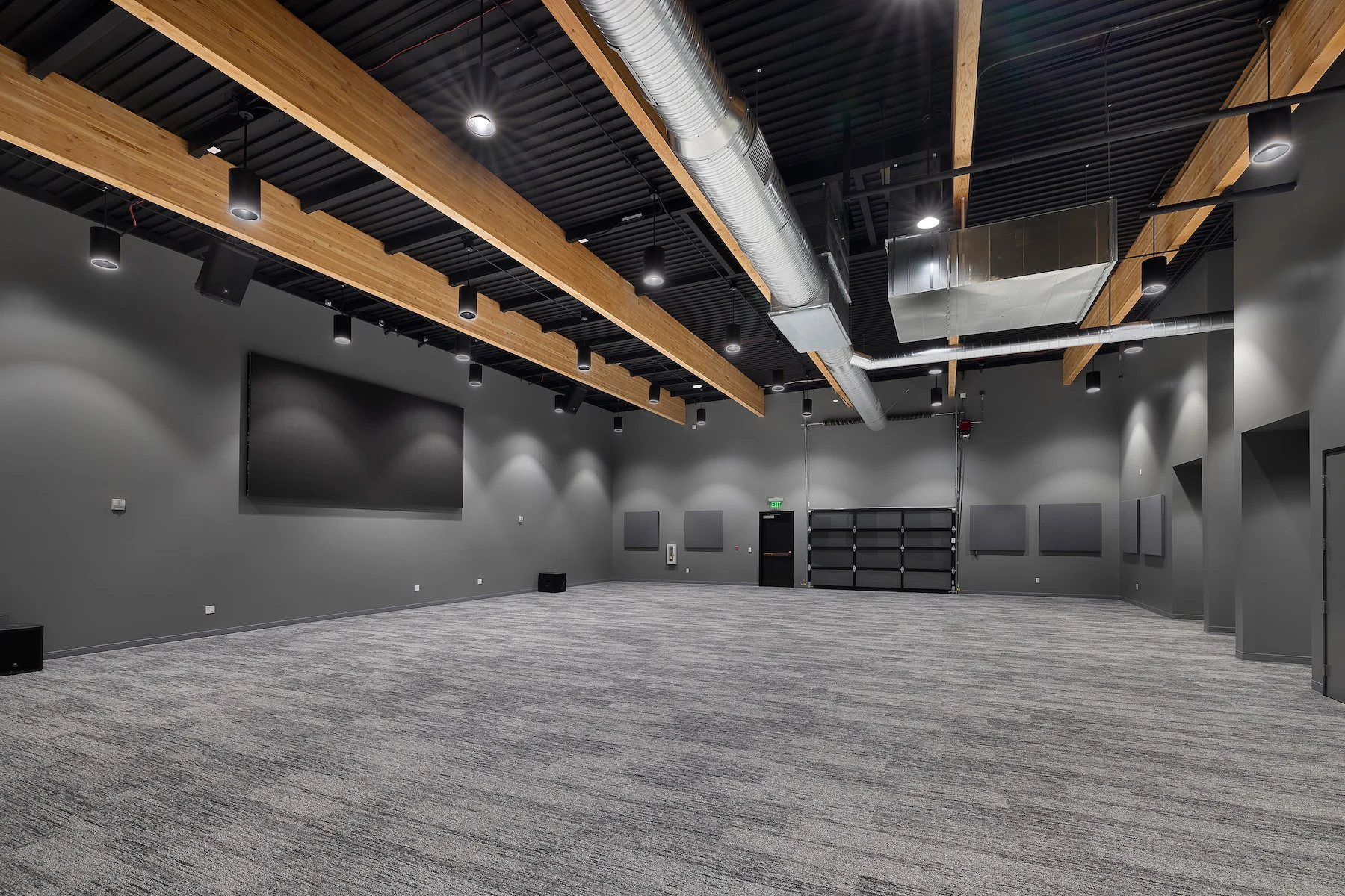 Ocean View Childrens School multi-purpose room church building church architect