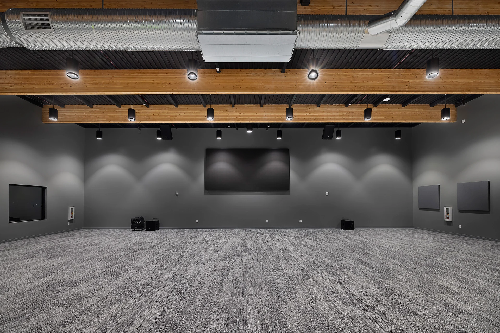 Ocean View Childrens School multi-purpose room church building church architect