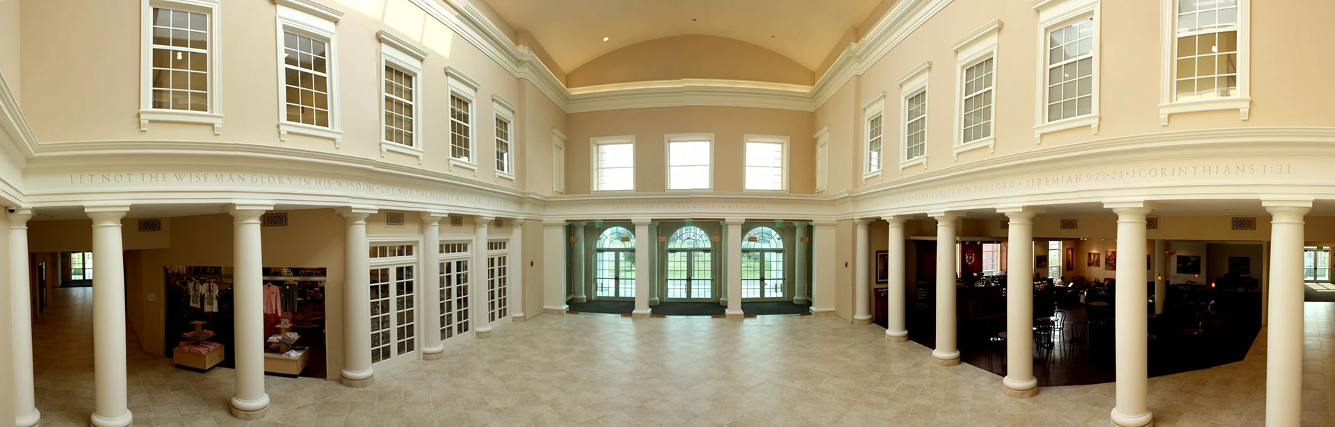 Patrick Henry Lobby S church building church architect