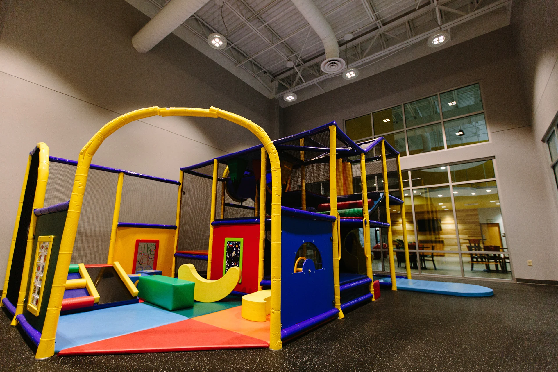 River of Life kids playground church building church architect