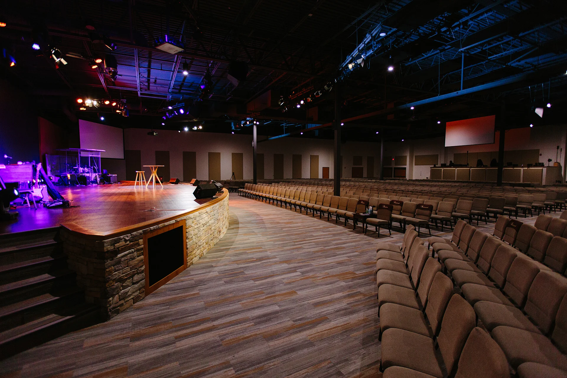 River of Life san church building church architect