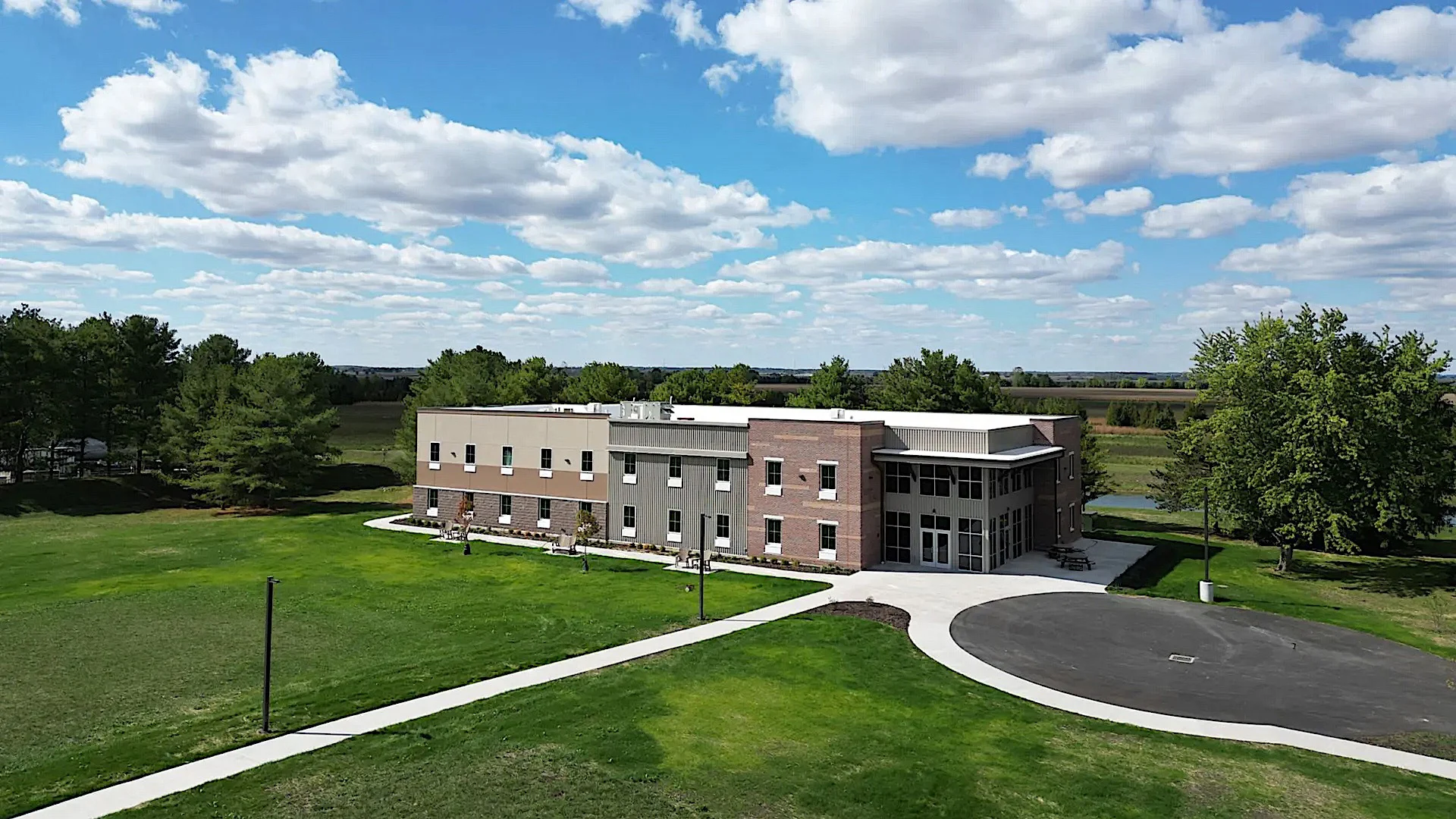 Rosedale Bible College Exterior church building church architect