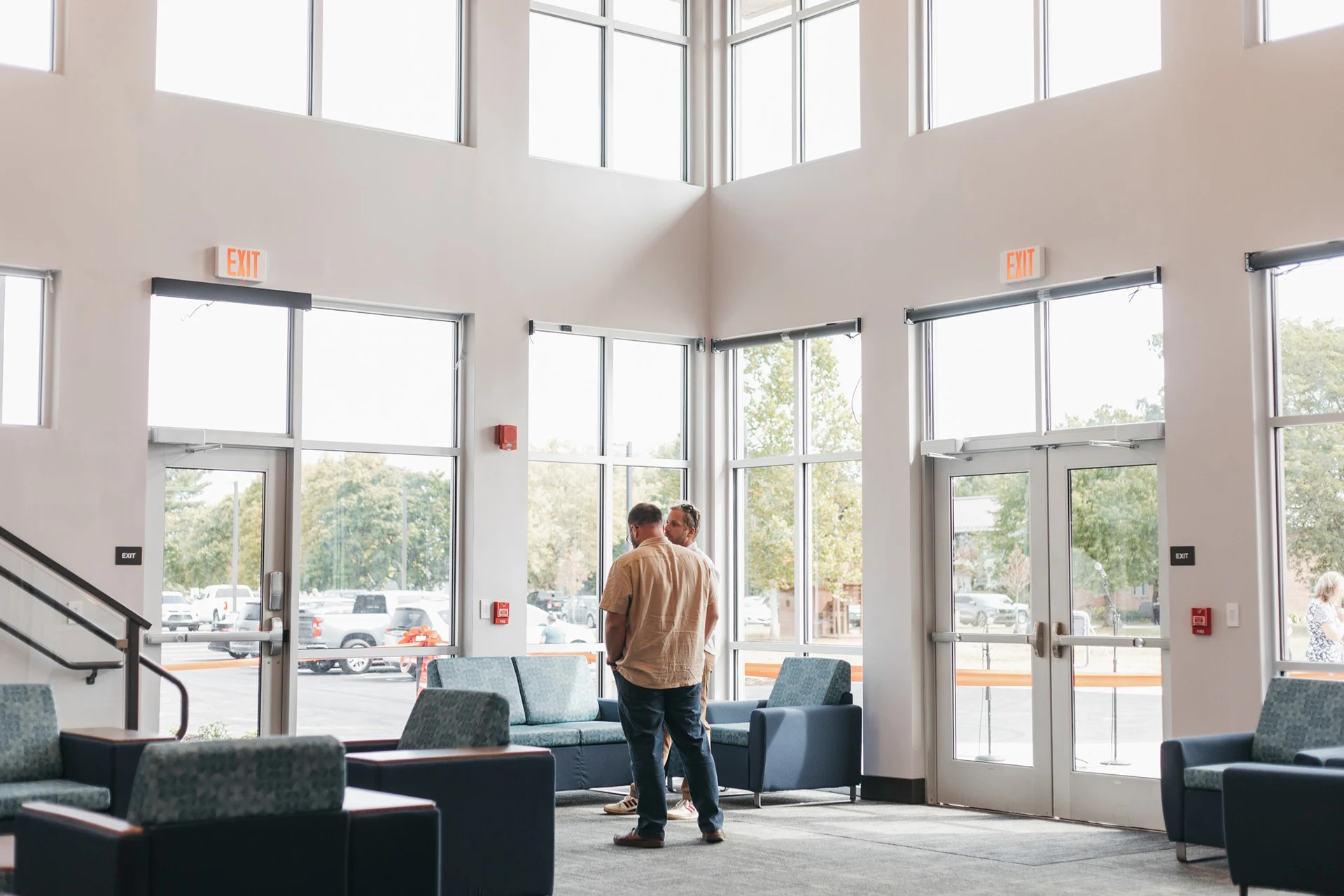 Rosedale Bible College Lobby church building church architect