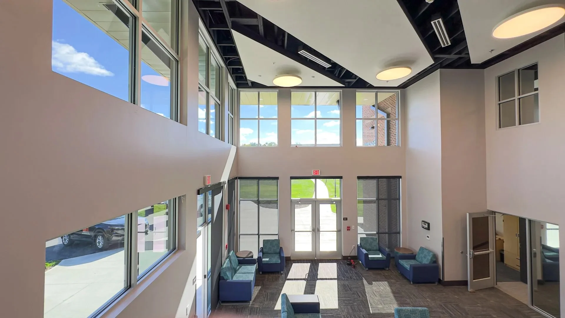 Rosedale Bible College Lobby church building church architect