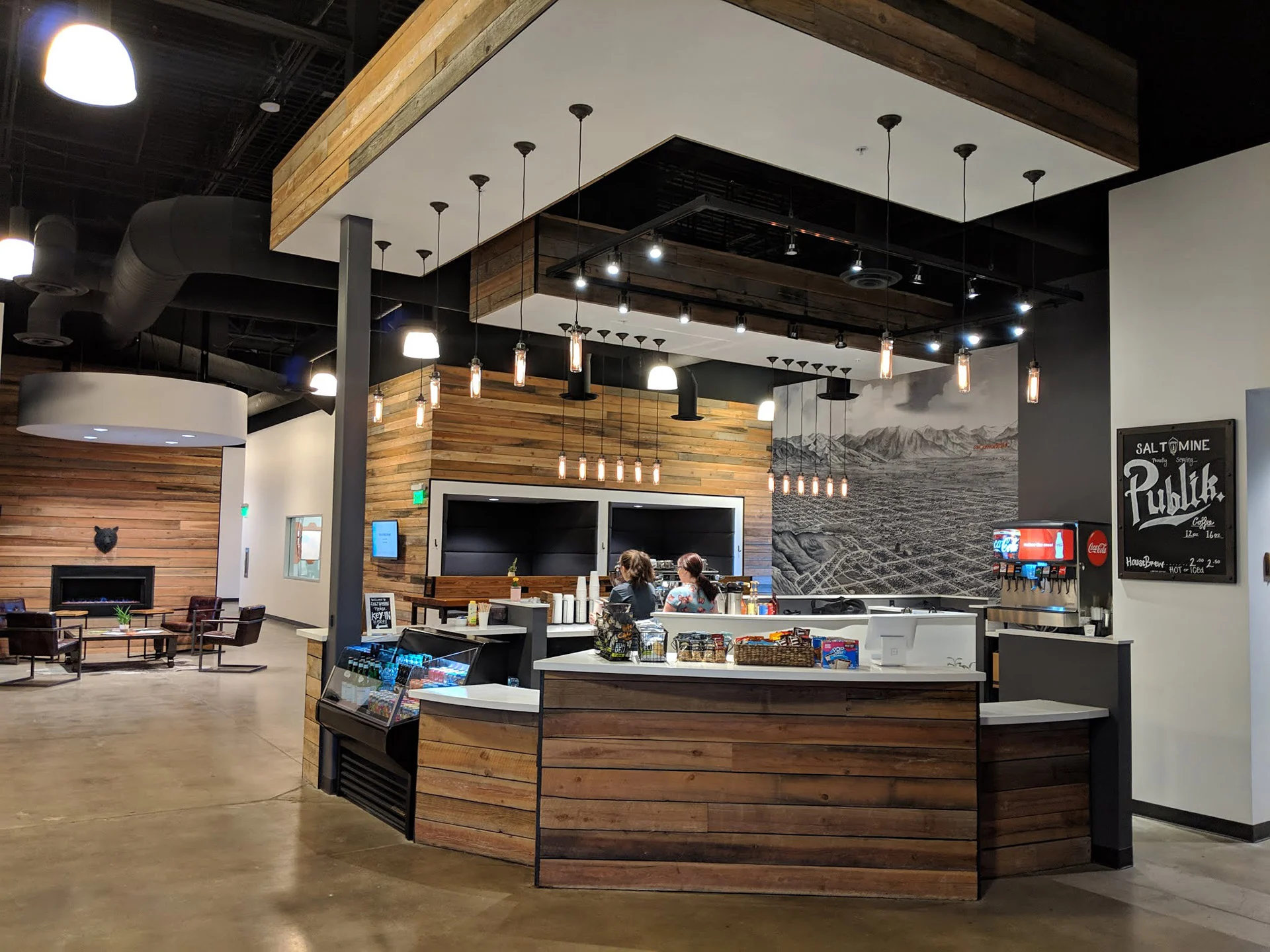 Salt MIne Cafe church building church architect