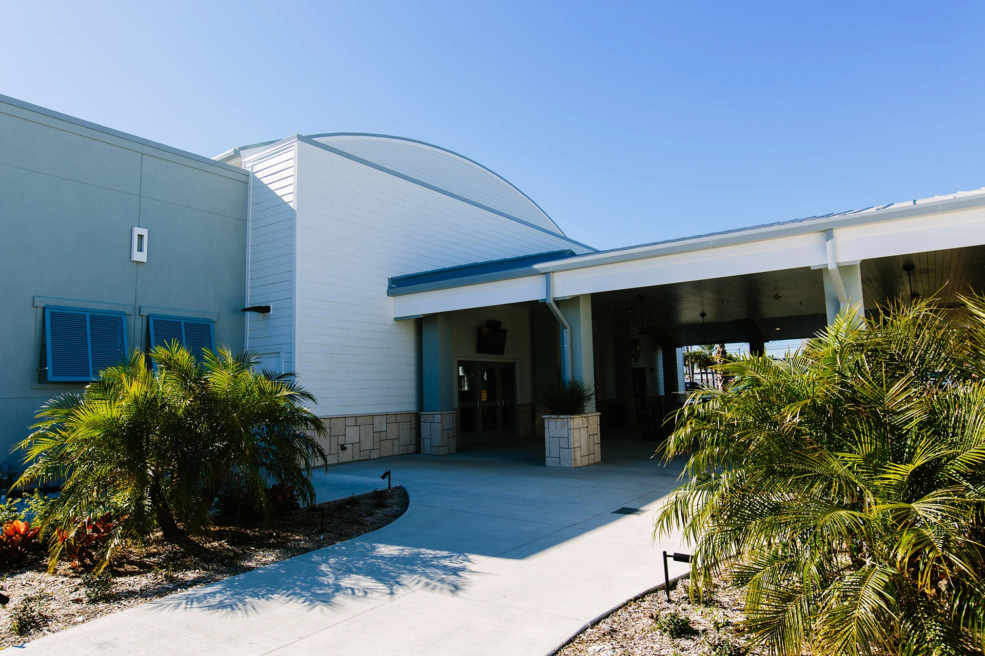 Salty Church exterior church building church architect