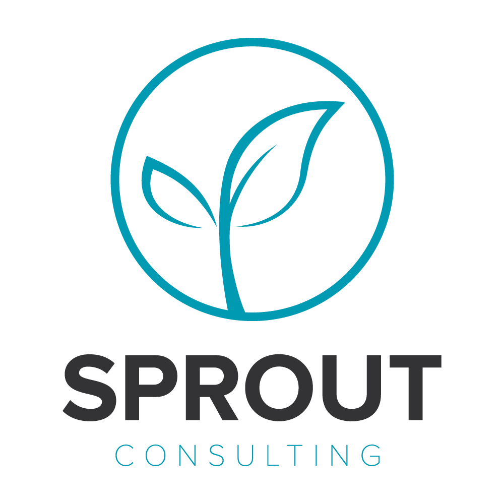 Sprout Strategies logo church building church architect