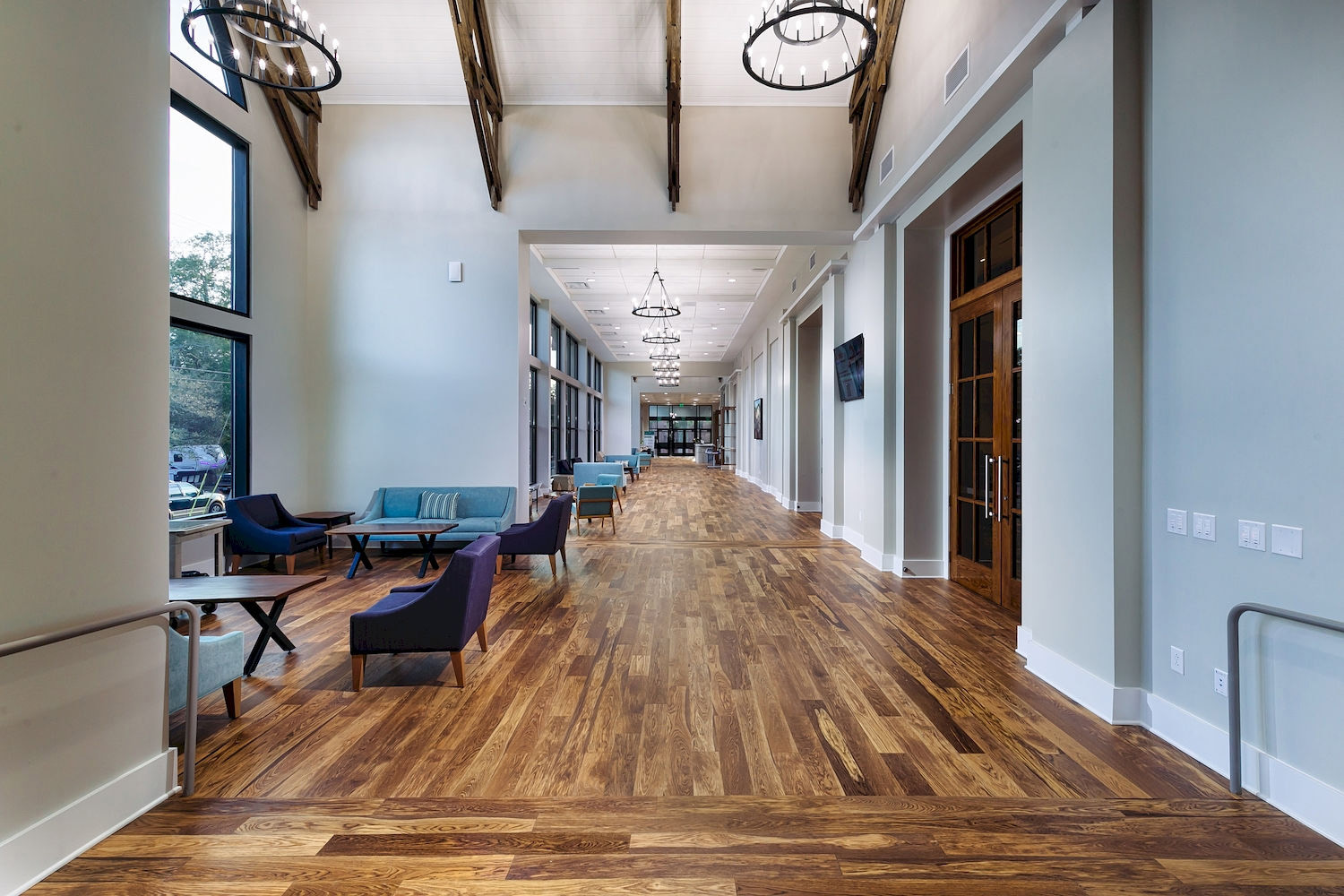 St Andrews Church hallway lobby church building church architect