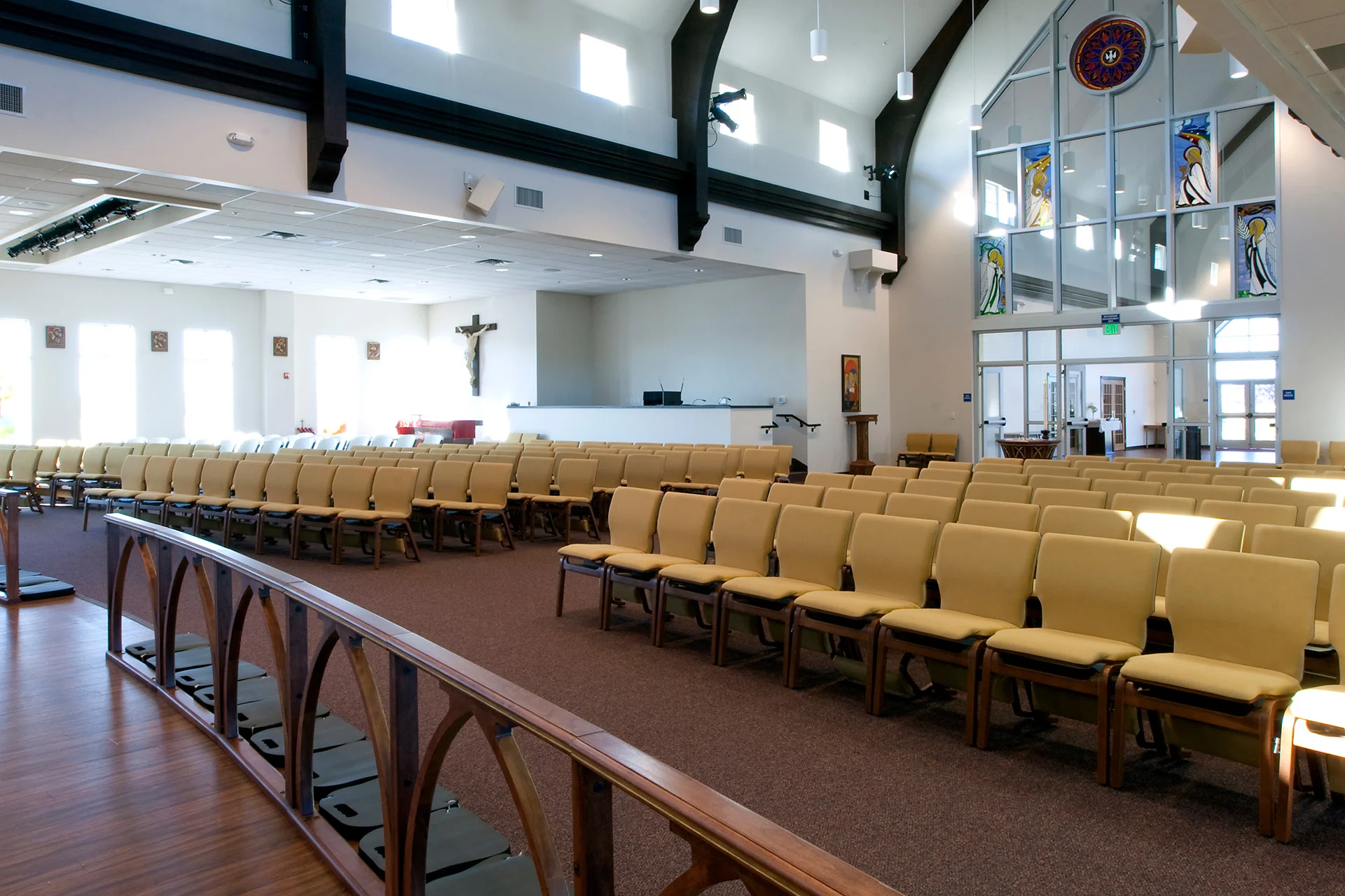 St Johns san church building church architect