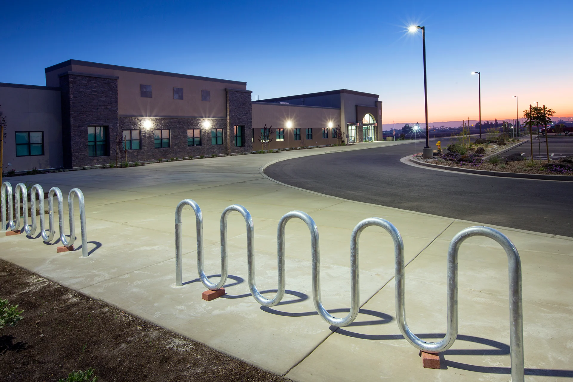stoneridge-exterior-bike church building church architect