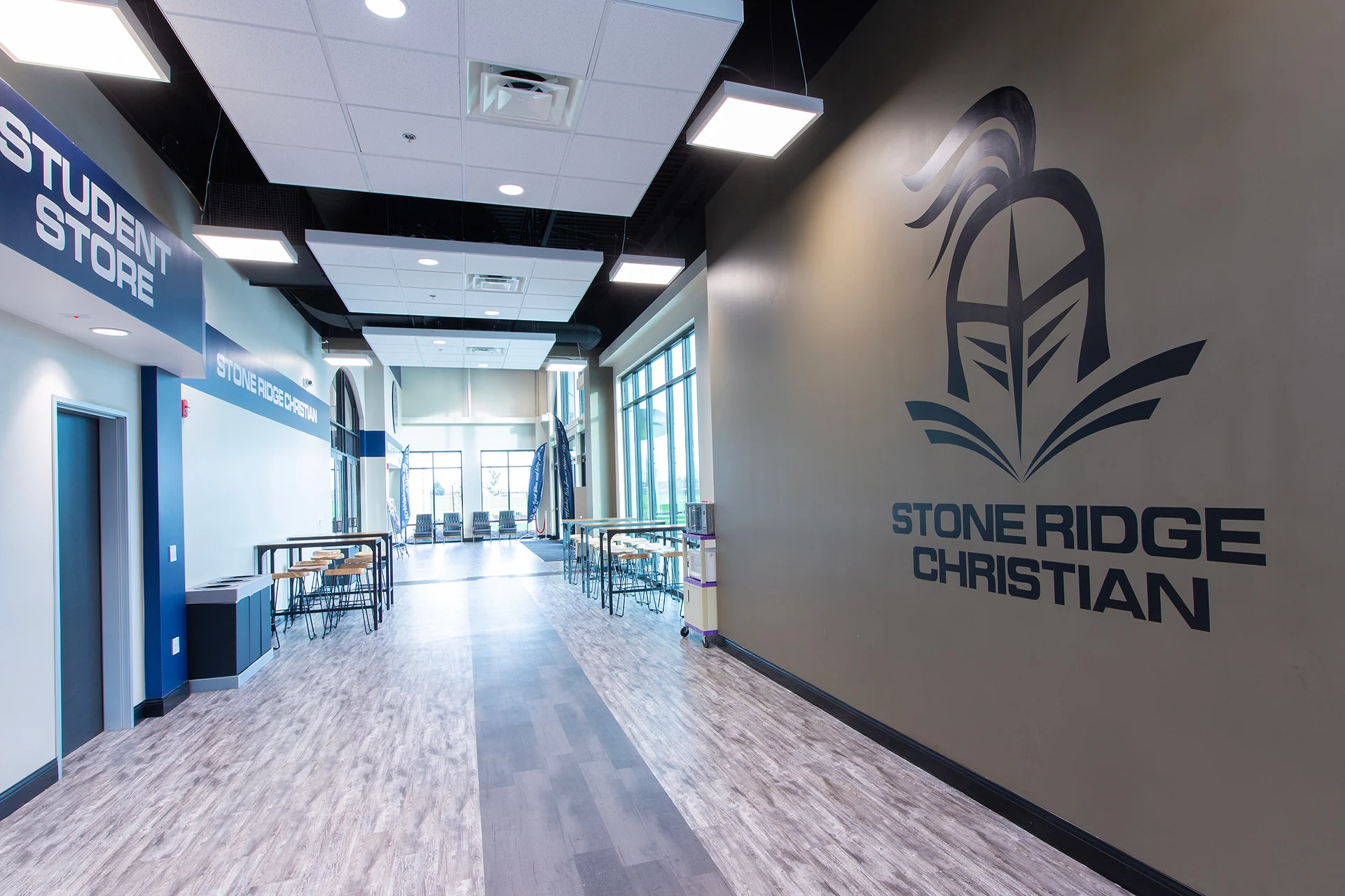 Stoneridge lobby church building church architect