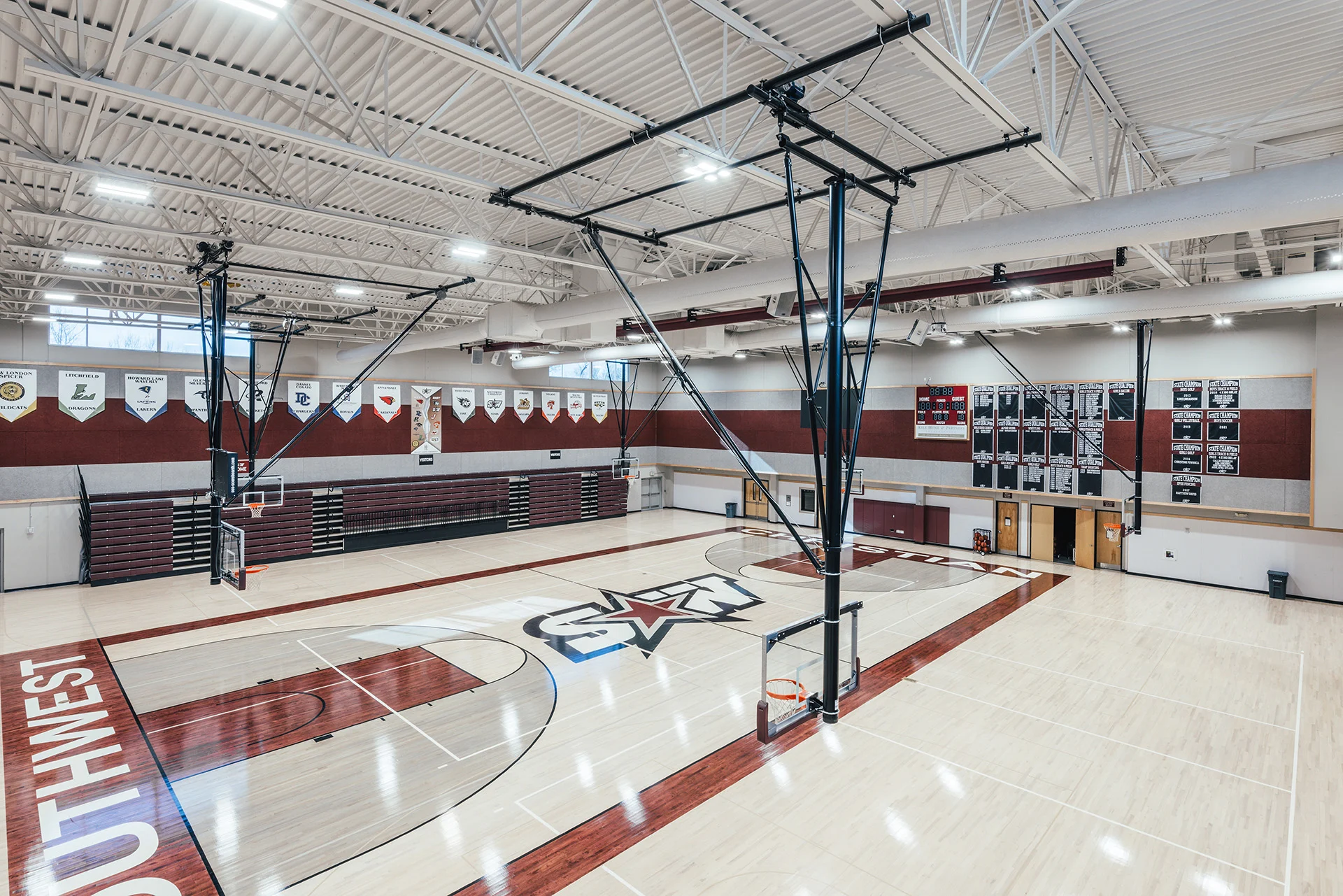 SWCHS gym header church building church architect