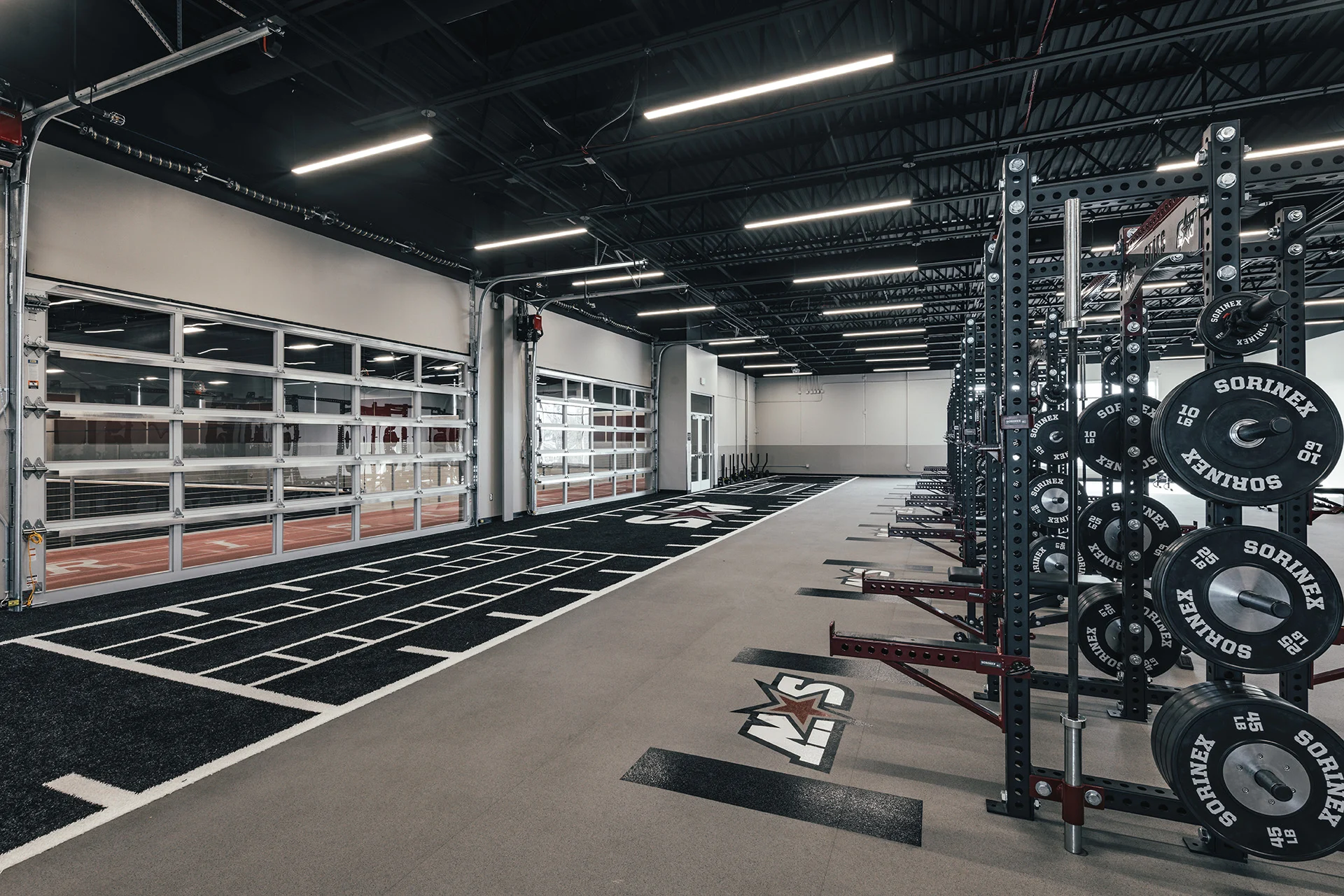 SWCHS weight room church building church architect