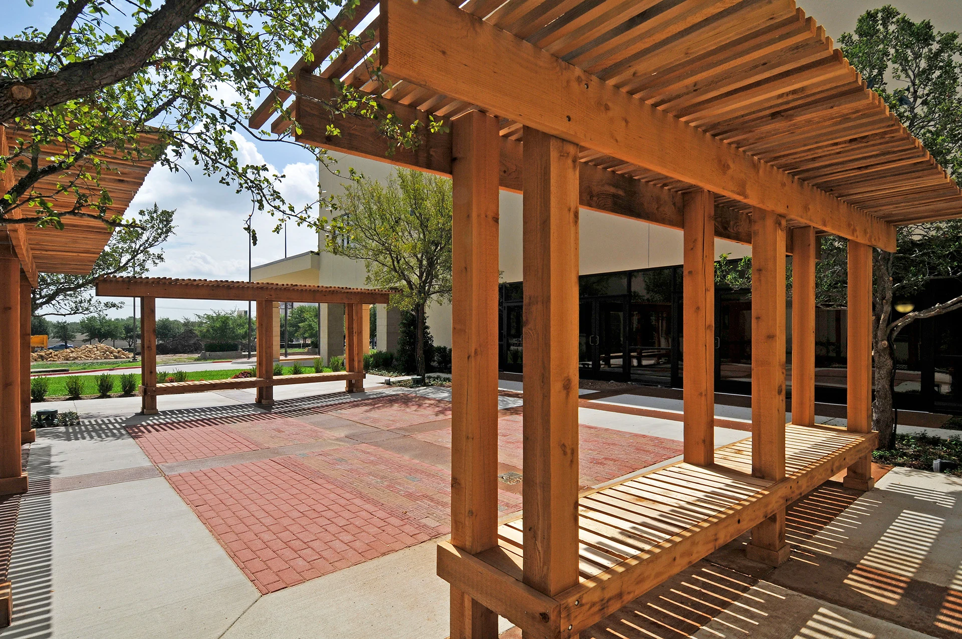 TCA garden church building church architect