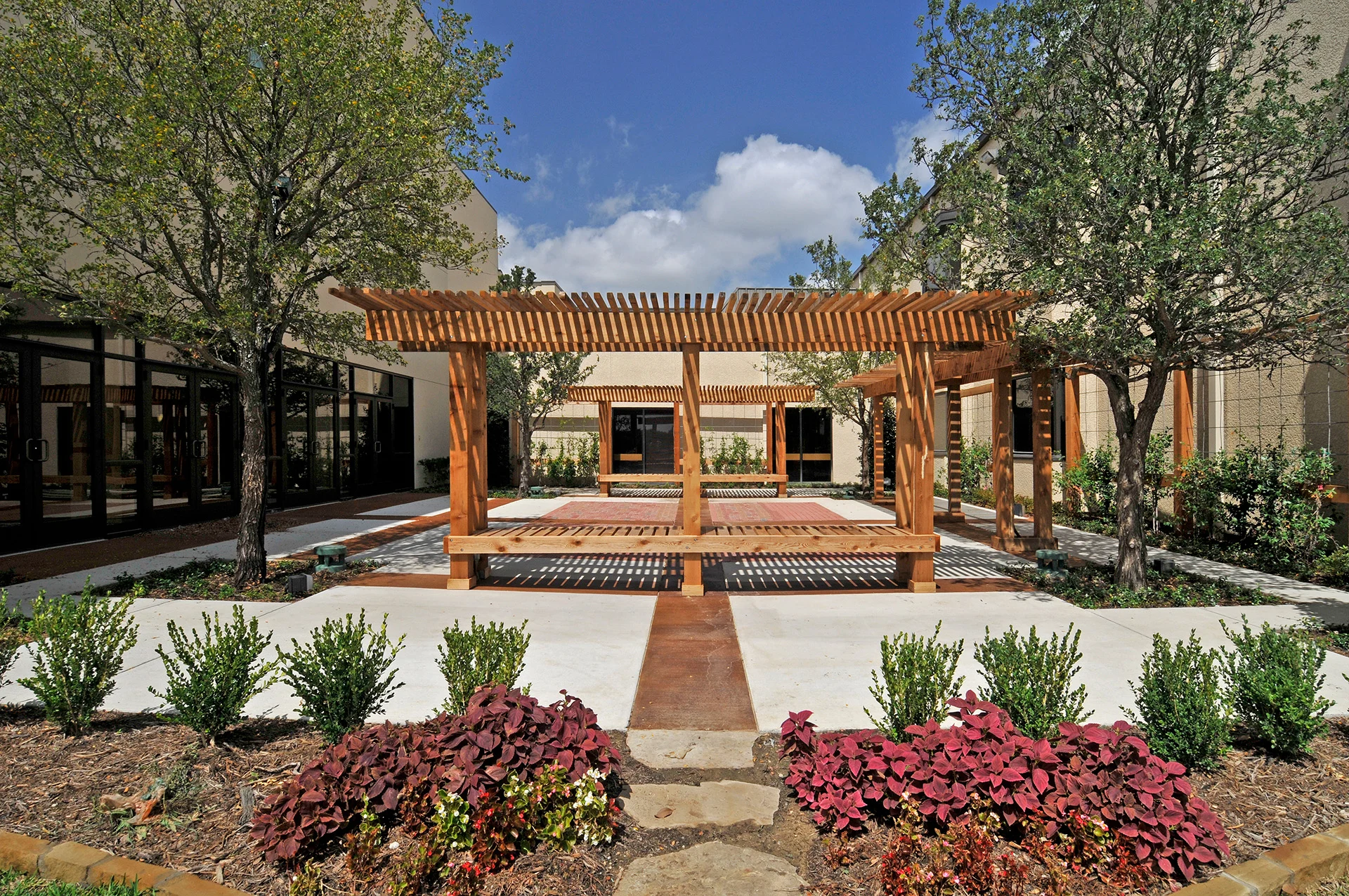 TCA outside exterior church building church architect