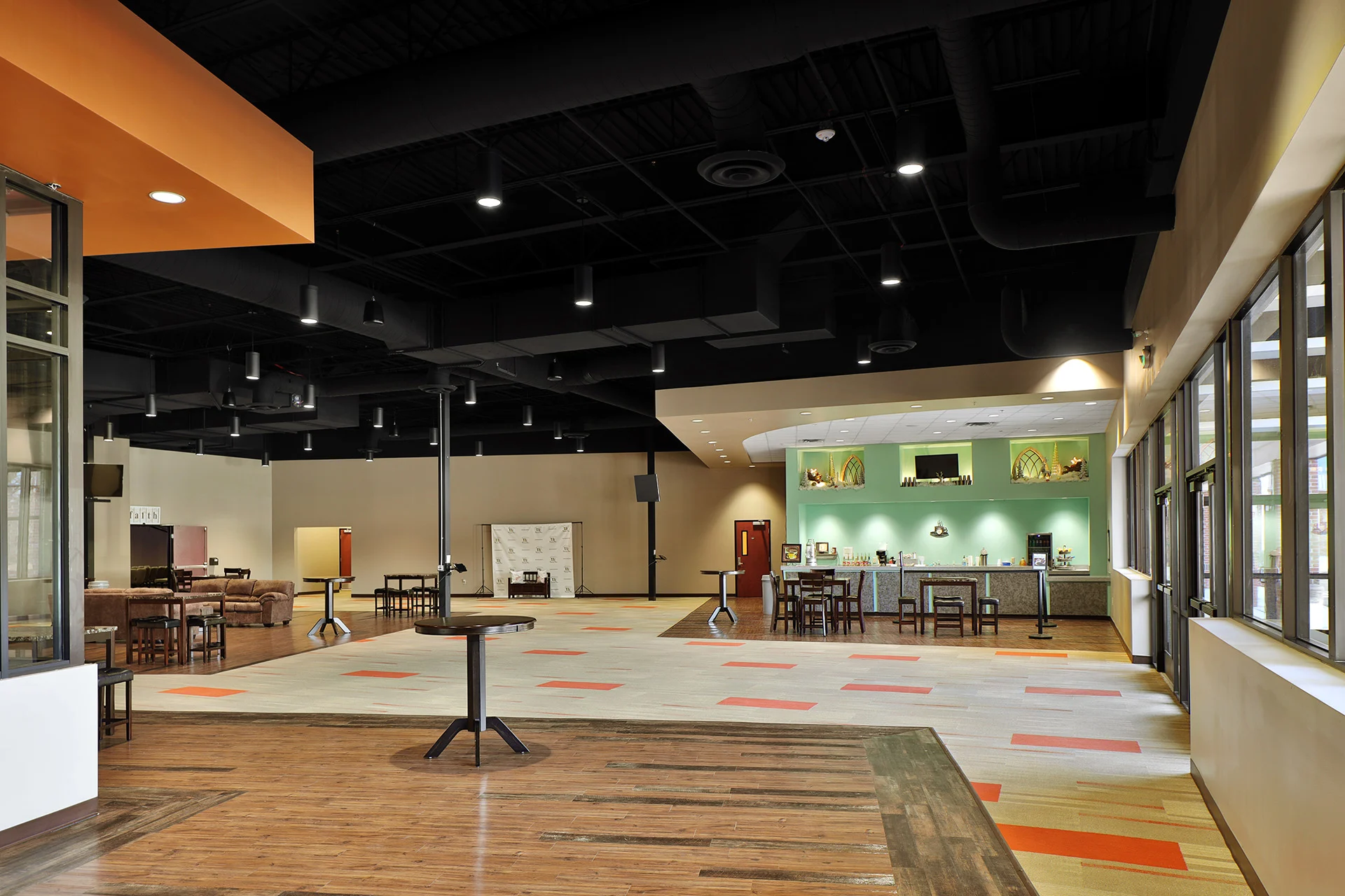 ThePraisePlace lobby church building church architect