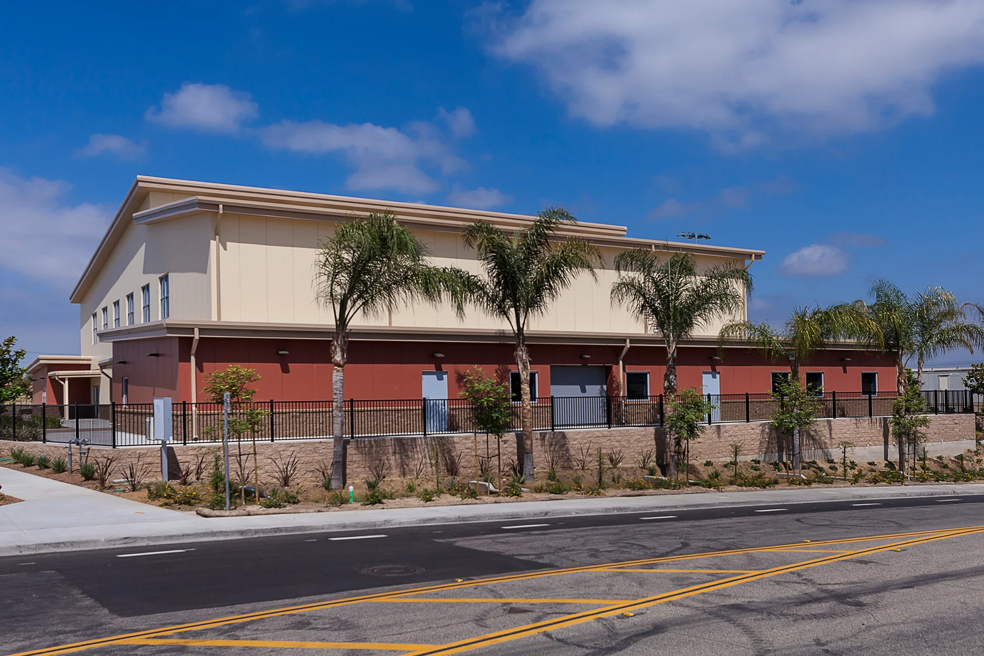 Victory Christian Gym Exterior - East Side church building church architect