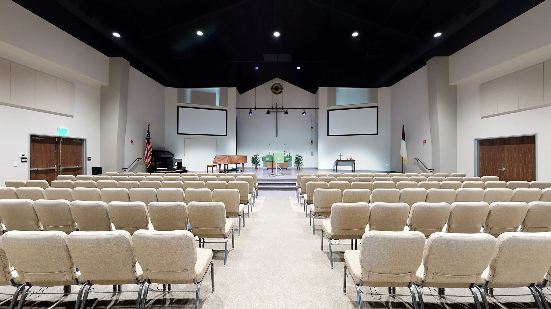 Waterville United Methodist Church san front church building church architect