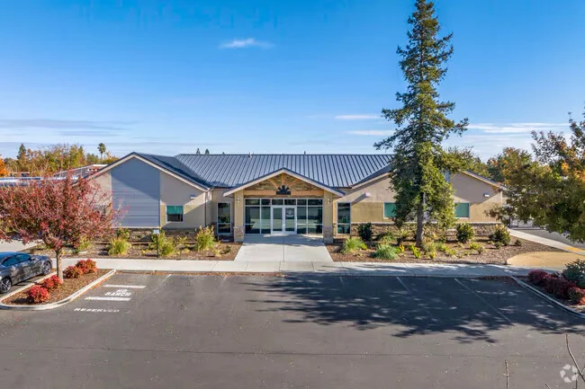 Woodland Christian Pre-School exterior church building church architect