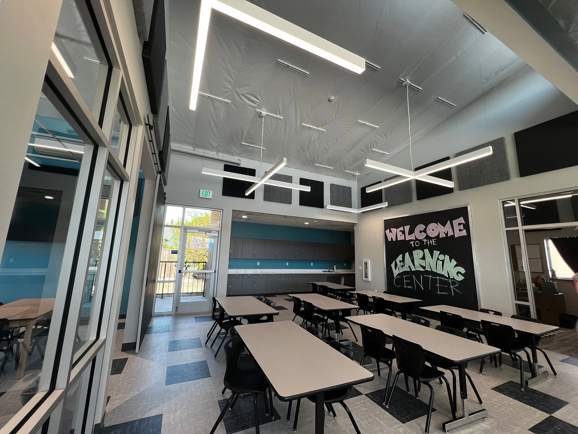 Woodland Christian Pre-School lobby church building church architect