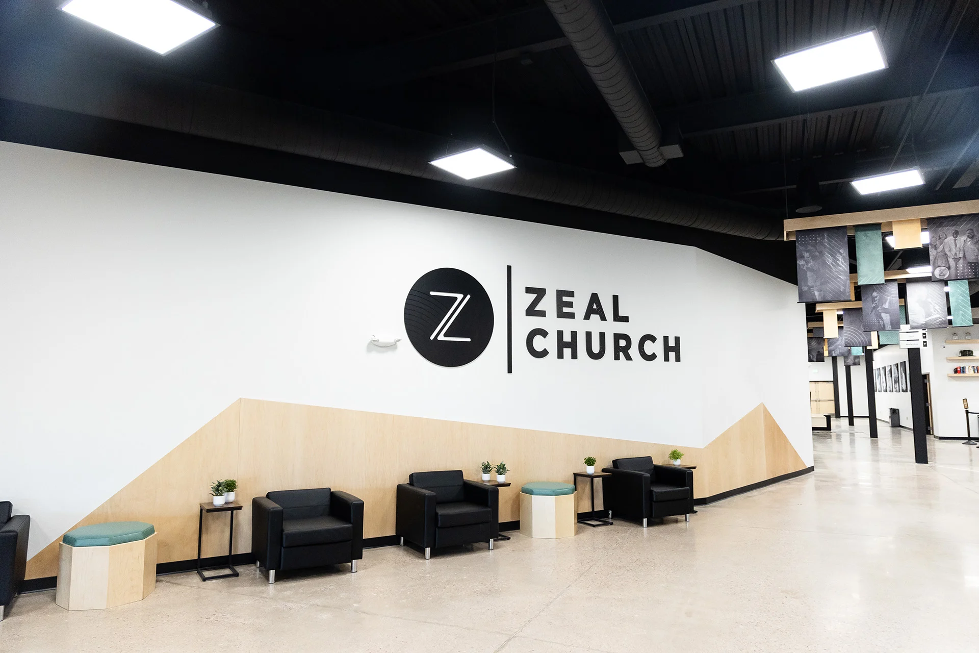 Zeal lobby church building church architect