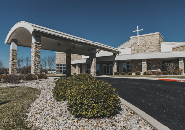 First Christian Church exterior slider church building church architect