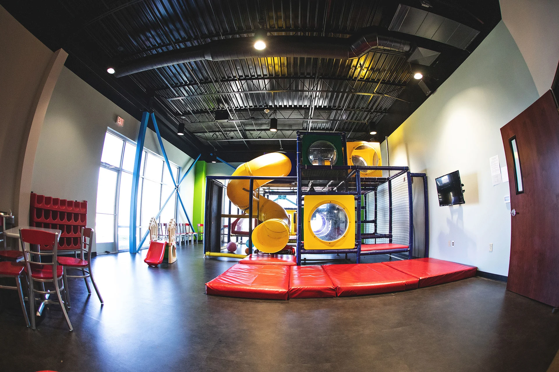 First Christian Church playground church building church architect