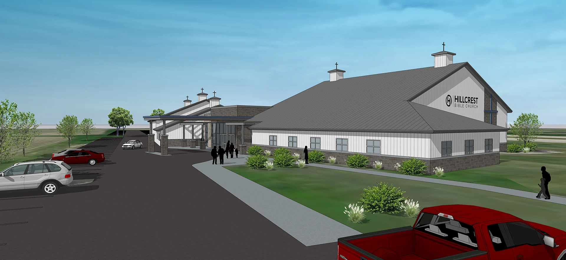 Hillcrest Bible Church church building church architect
