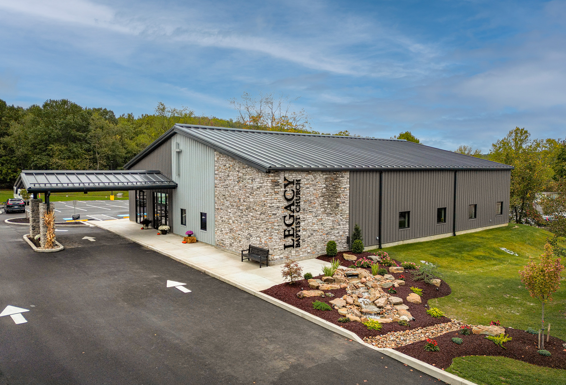 Legacy Baptist Exterior church building church architect