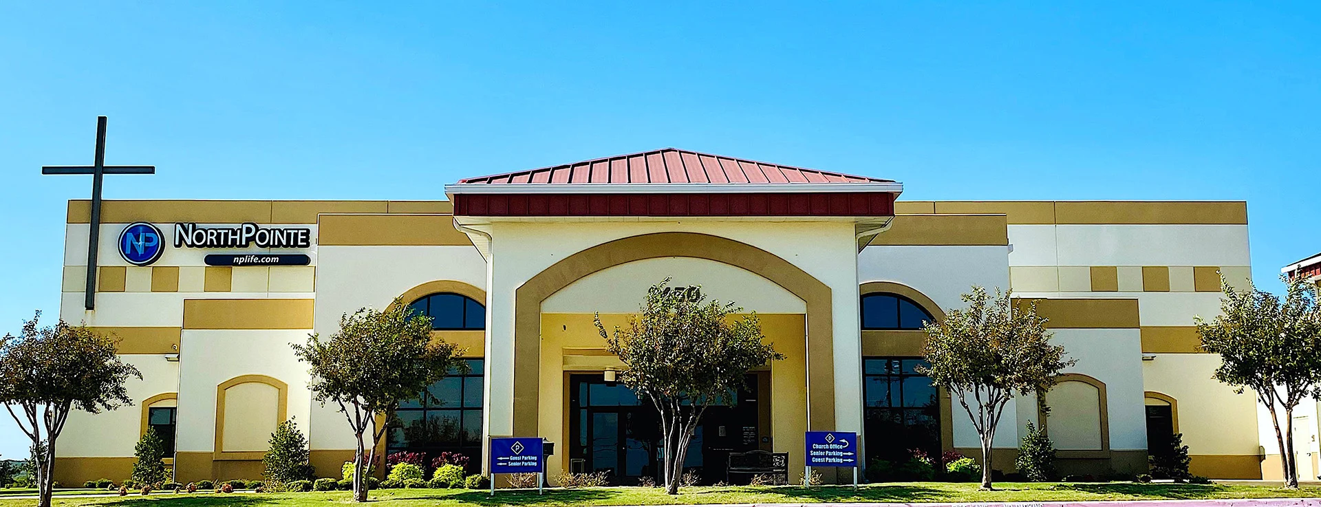 NorthPointe Church exterior front church building church architect