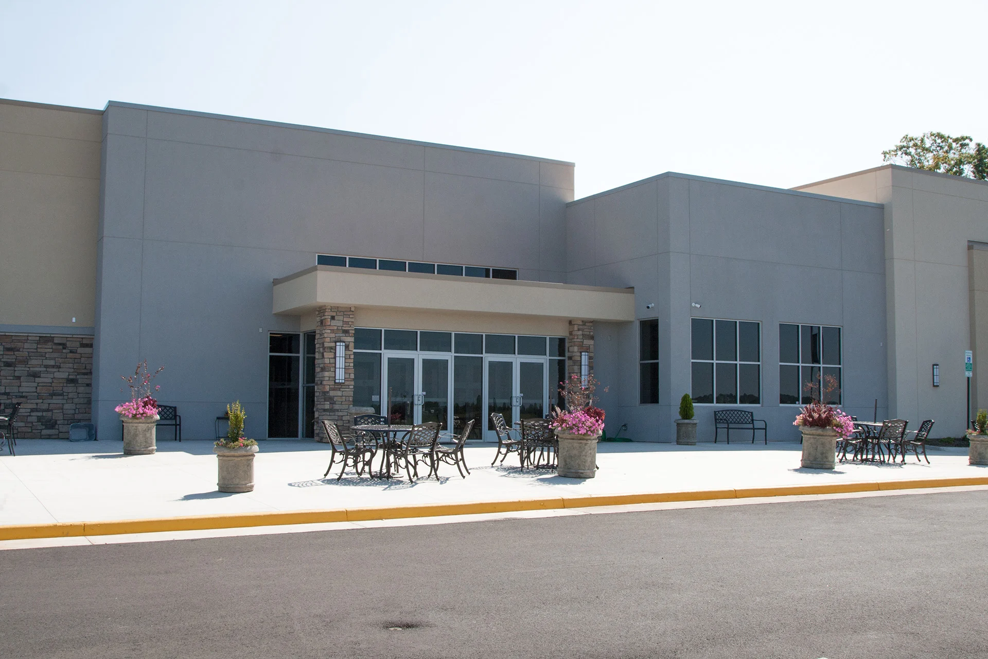 The Bridge Community Church exterior church building church architect