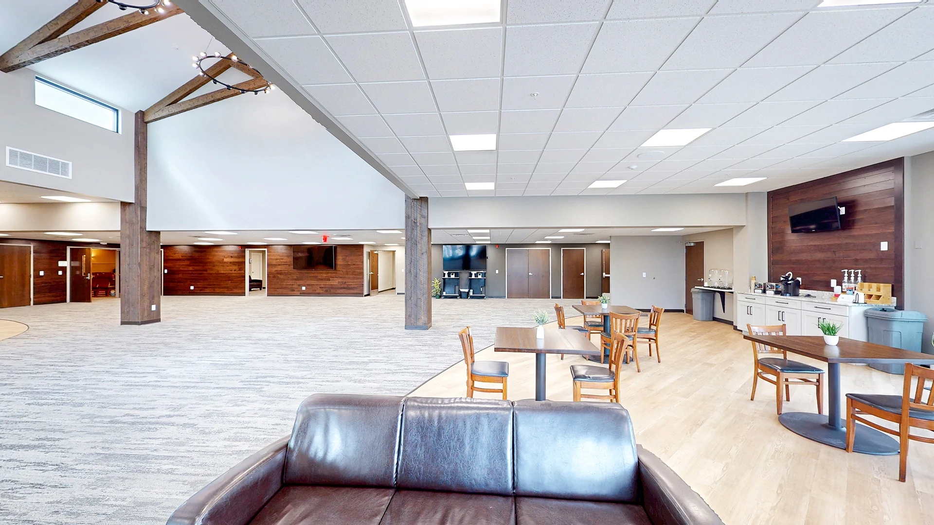 Waterville Community Church cafe church building church architect