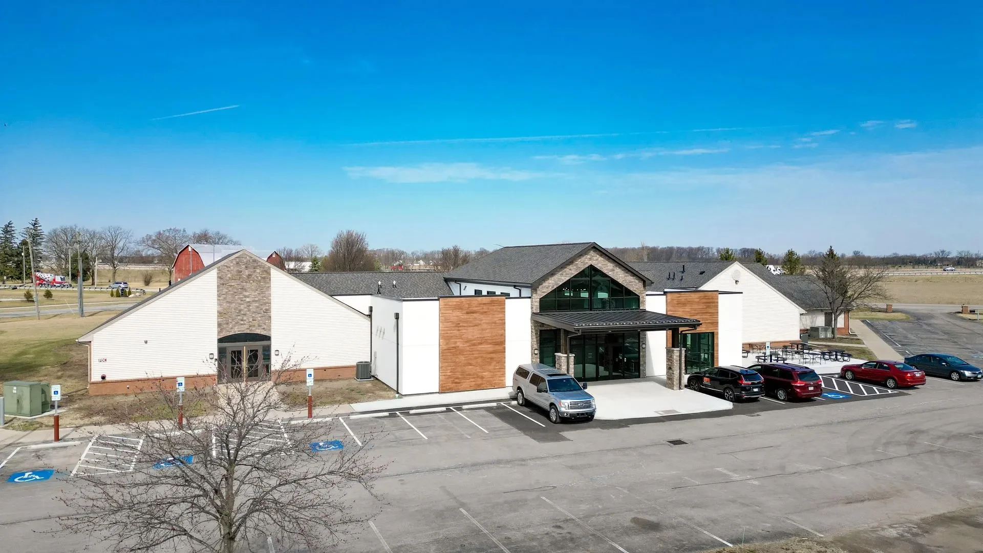 Waterville Community Church Waterville Community Church header exterior church building church architect