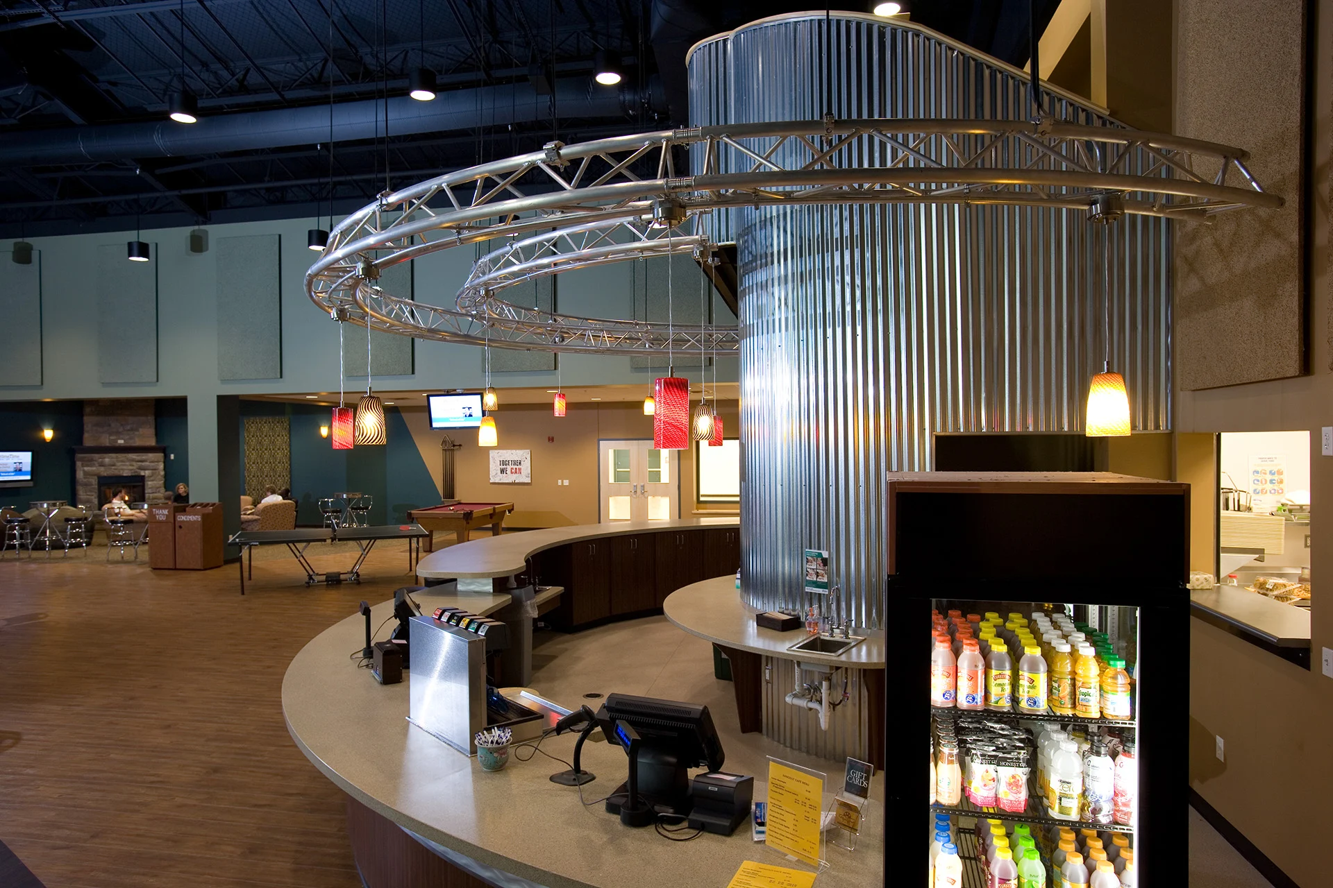 Worship Center cafe church building church architect