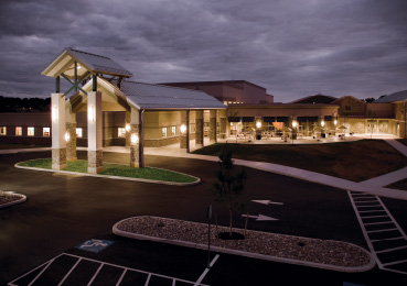 Worship Center exterior slider church building church architect