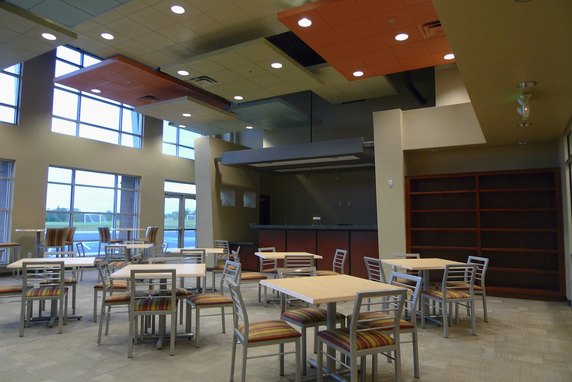 SW Christian lobby church building church architect