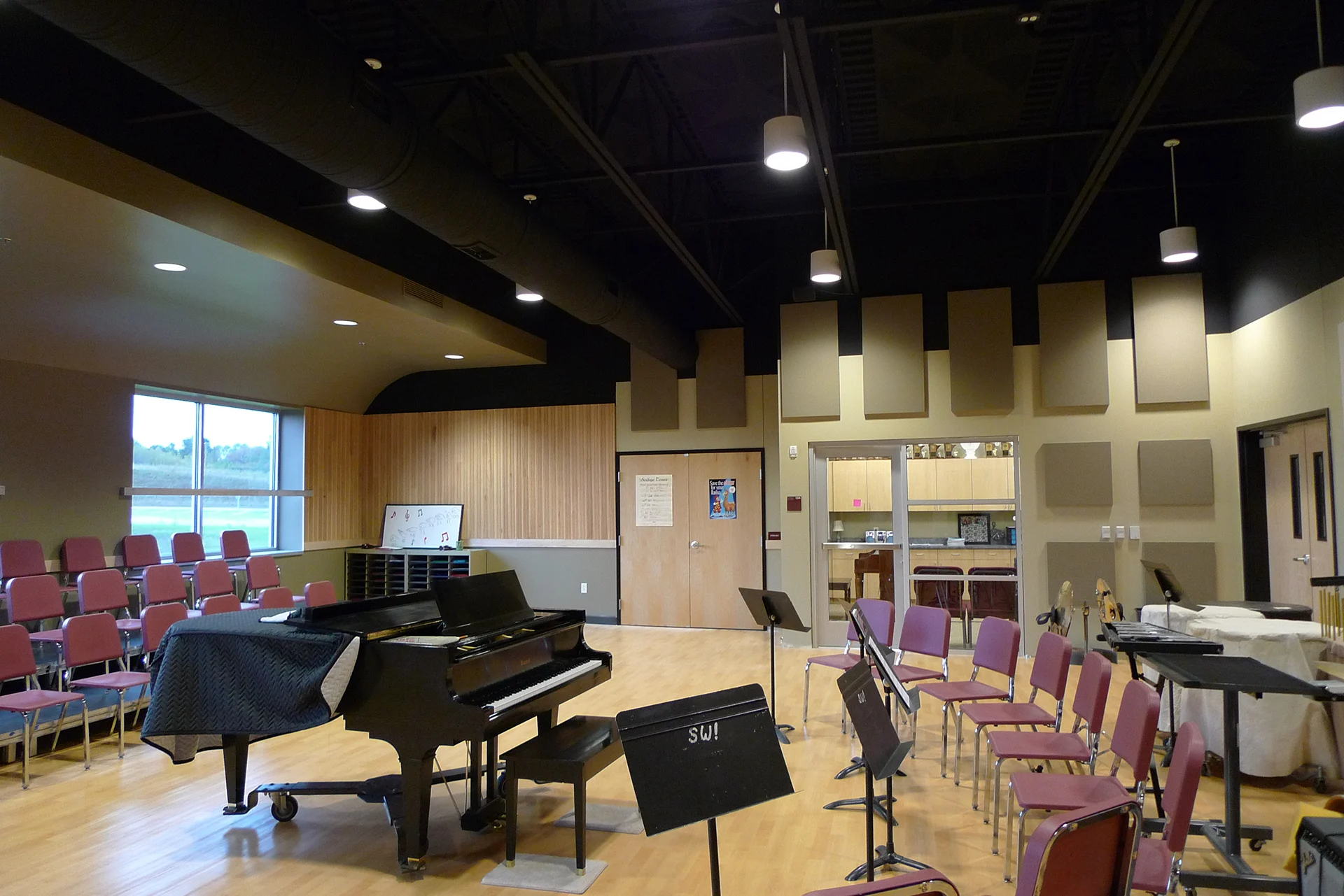 SW Christian music room church building church architect