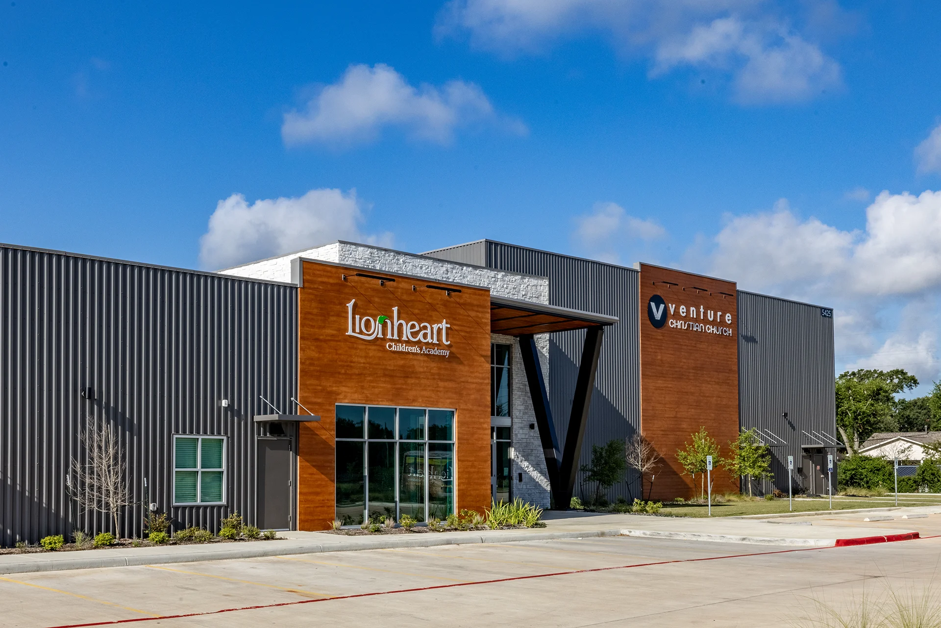 Venture Christian Church exterior church building church architect